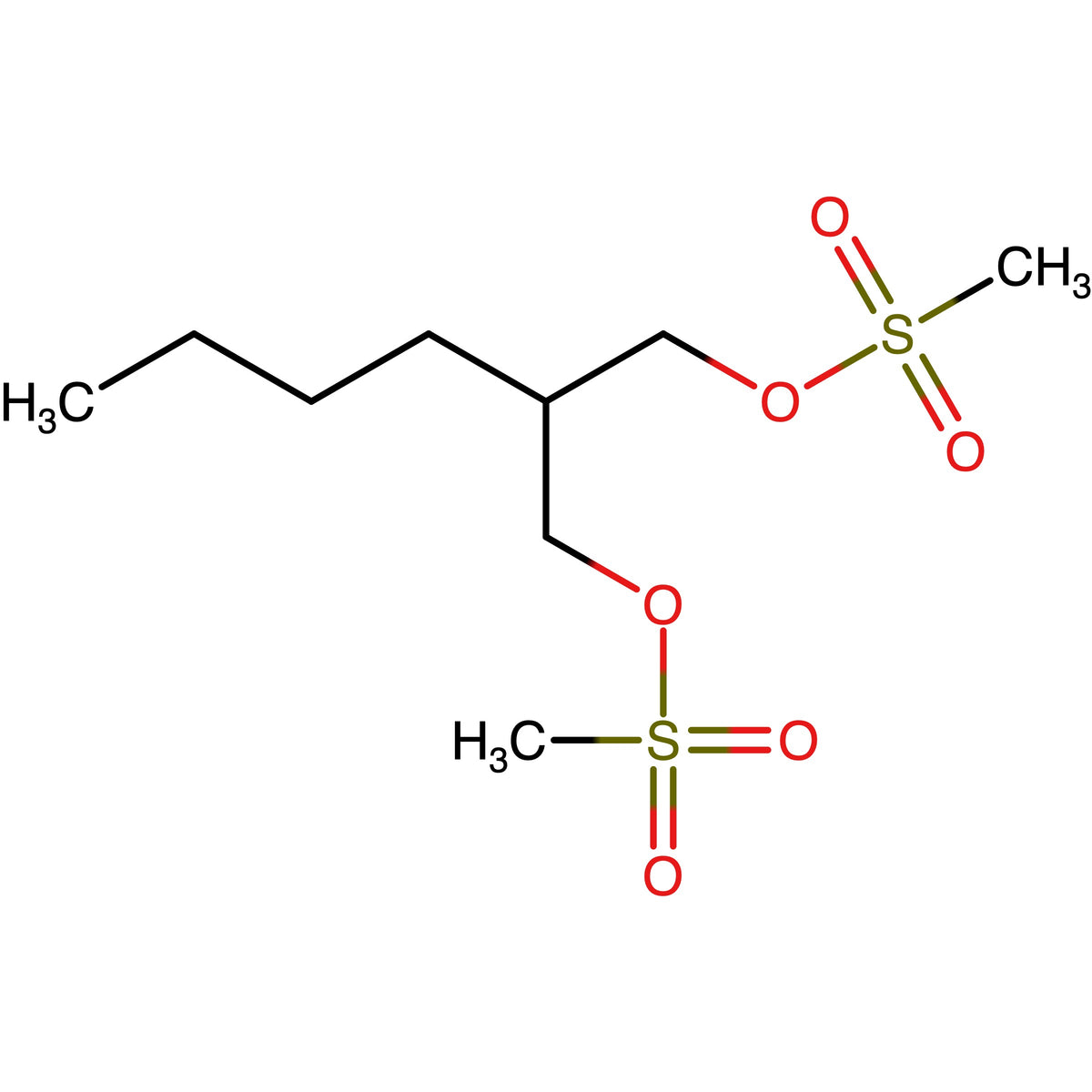 CAS RN 64923-62-2 | 2-Butylpropane-1,3-diyl dimethanesulfonate