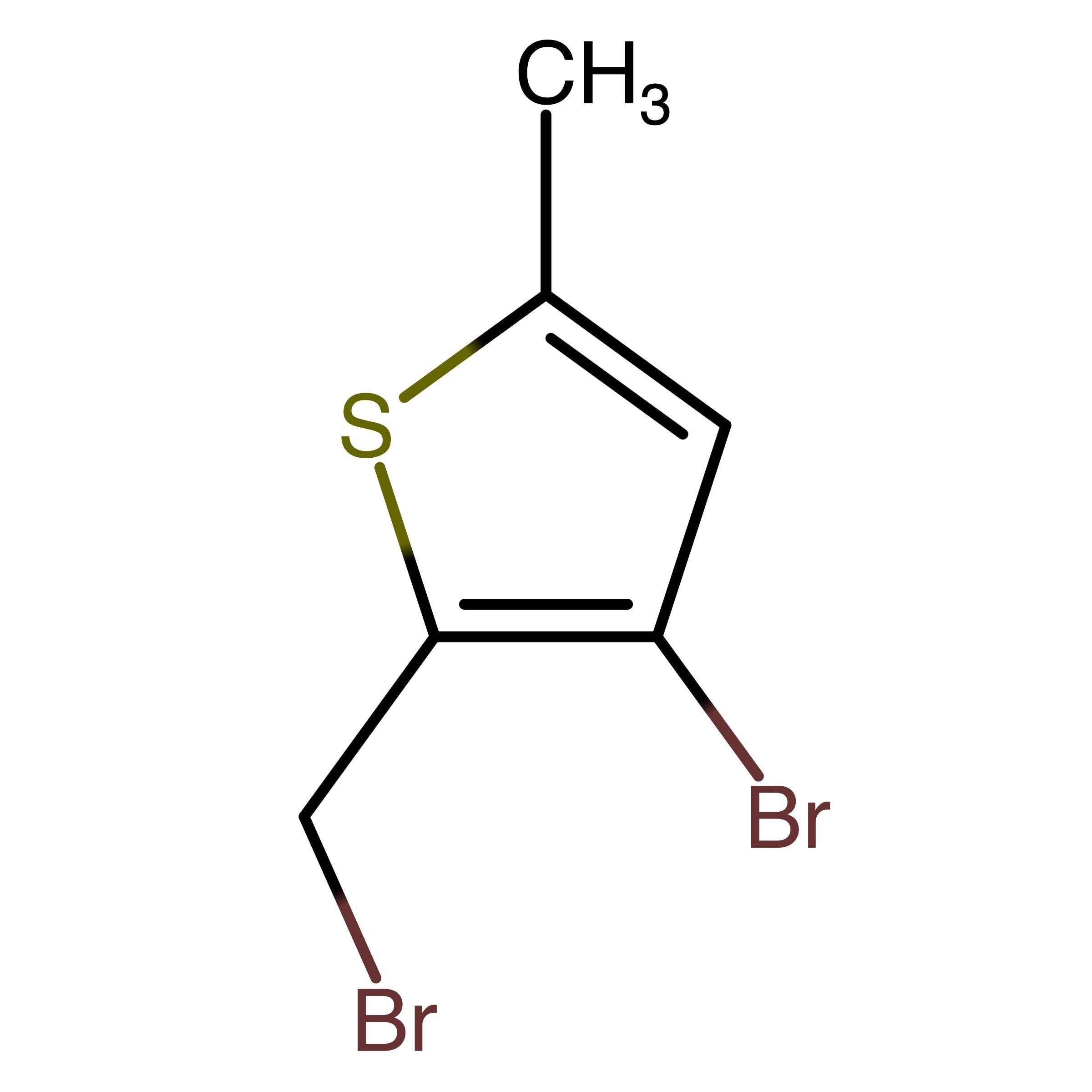 CAS RN 857360-05-5 | Name: 3-Bromo-2-(bromomethyl)-5-methylthiophene