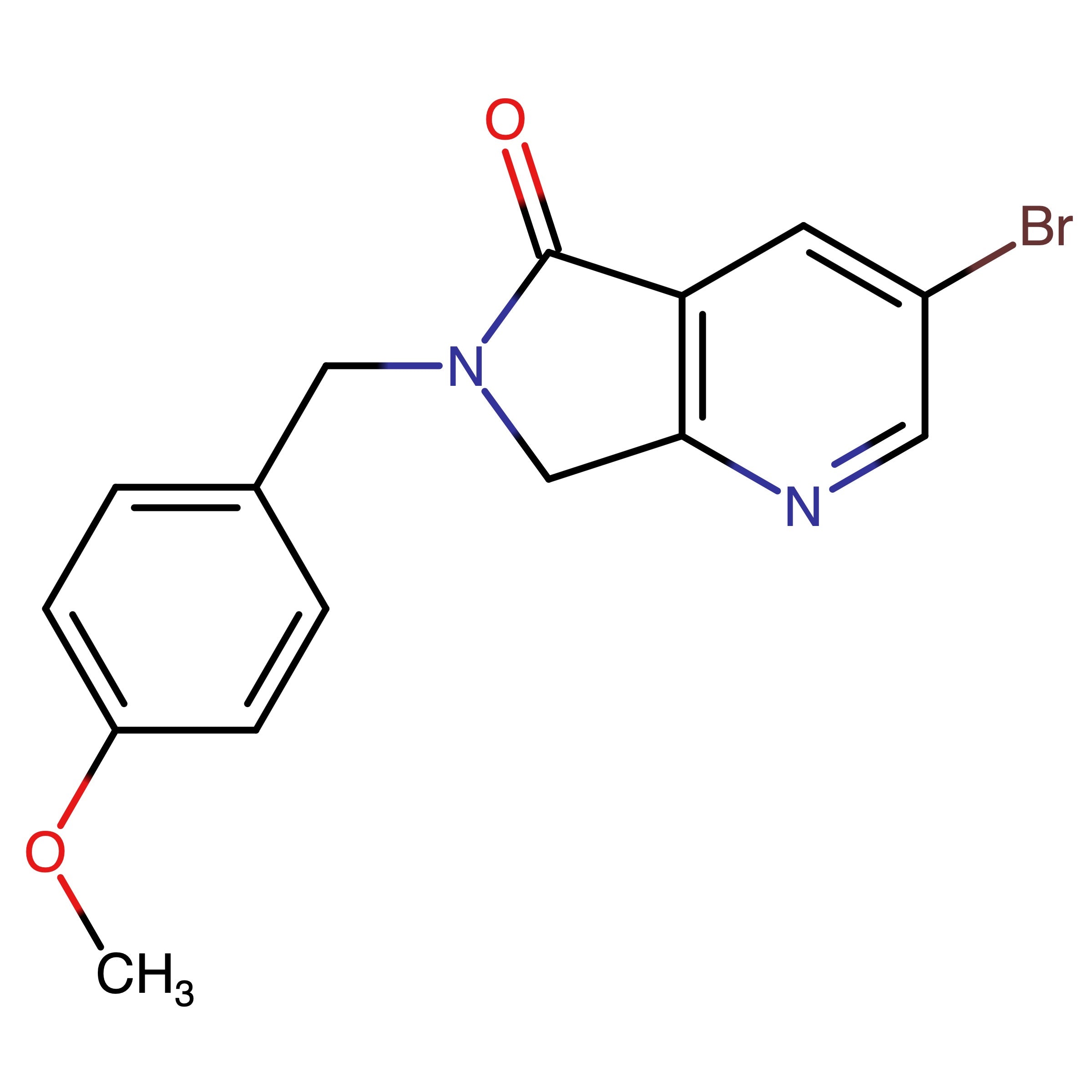 3-Bromo-6-[(4-methoxyphenyl)methyl]-7H-pyrrolo[3,4-b]pyridin-5-one