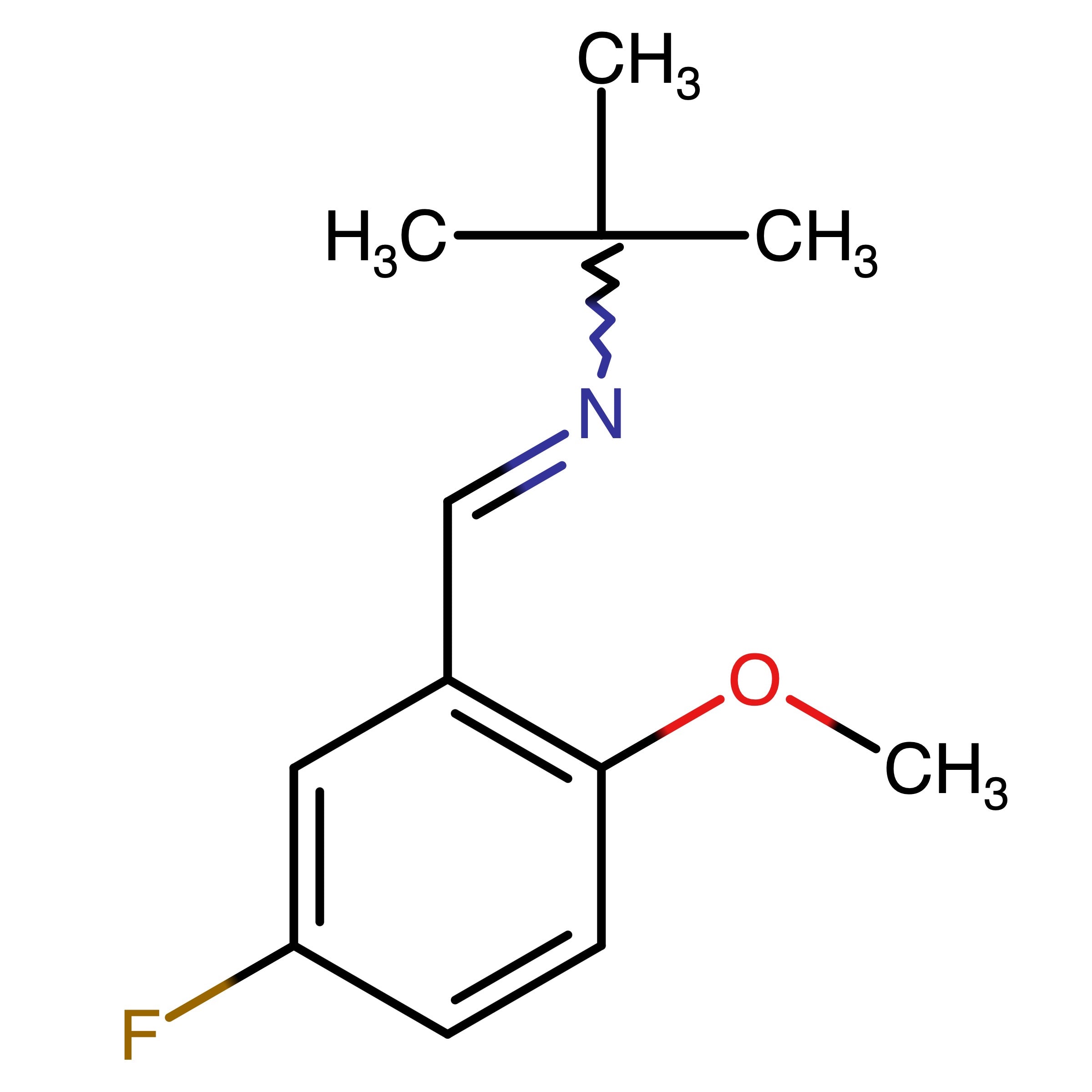 N-tert-Butyl-1-(5-fluoro-2-methoxyphenyl)methanimine