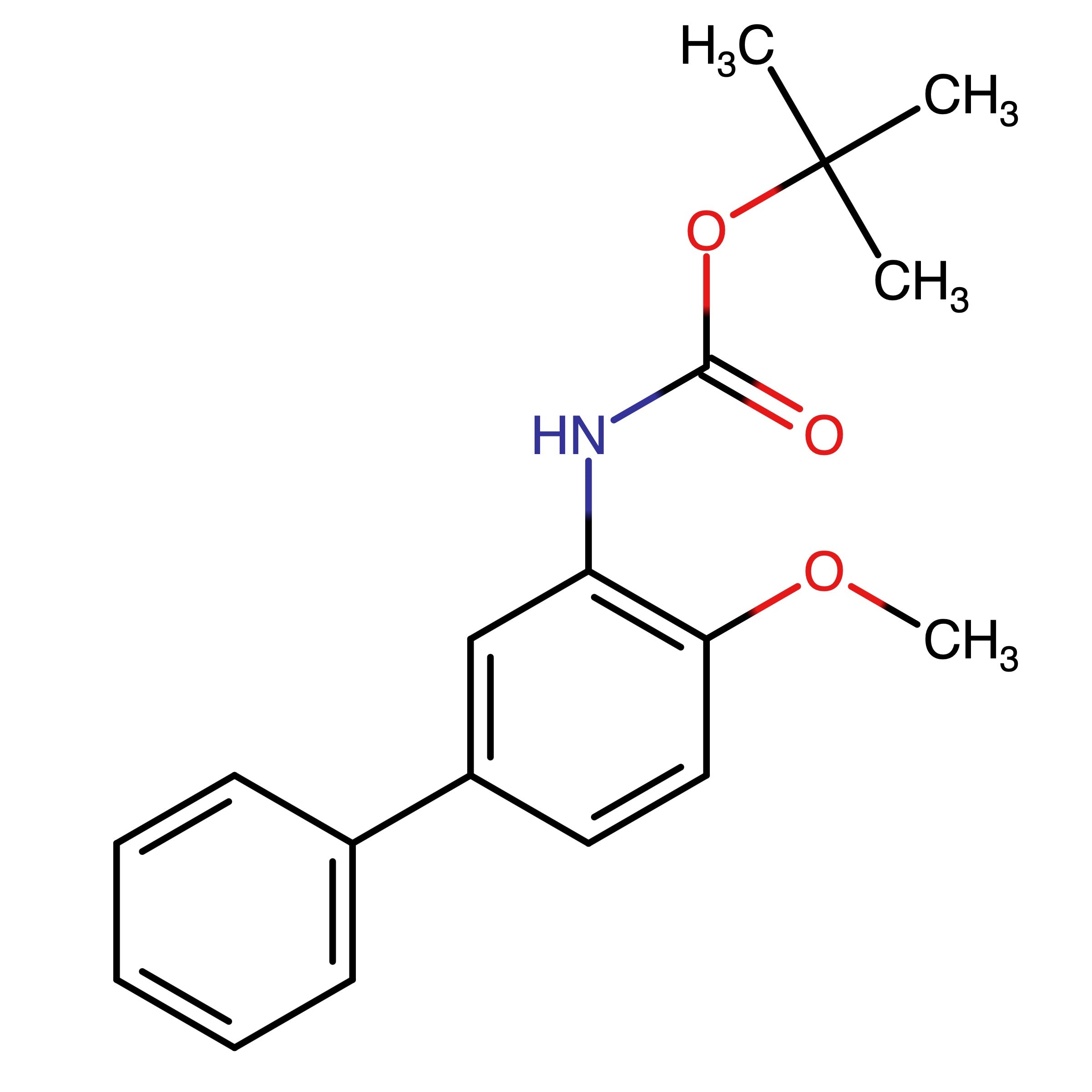 CAS RN 2418015-37-7 | tert-Butyl N-(2-methoxy-5-phenylphenyl)carbamate