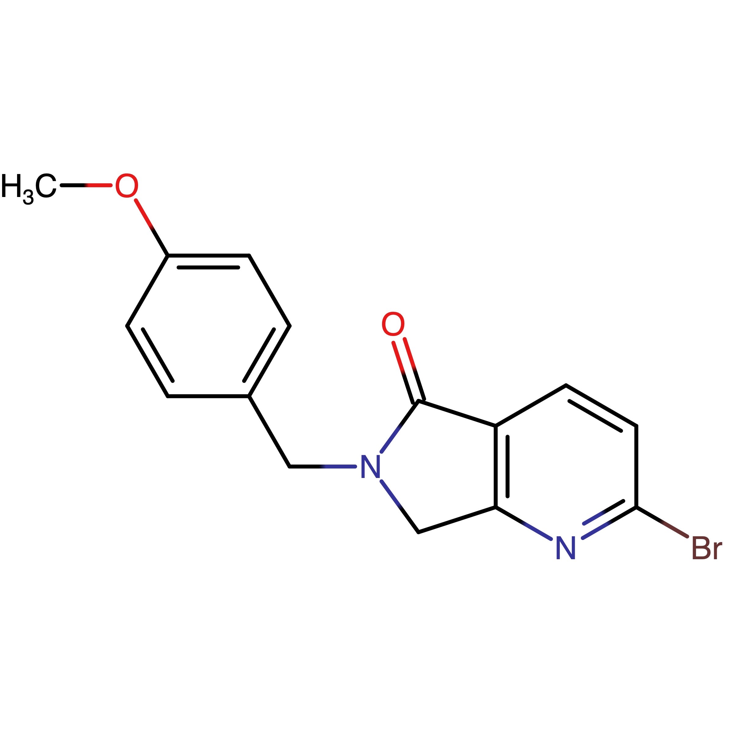 2-Bromo-6-[(4-methoxyphenyl)methyl]-7H-pyrrolo[3,4-b]pyridin-5-one