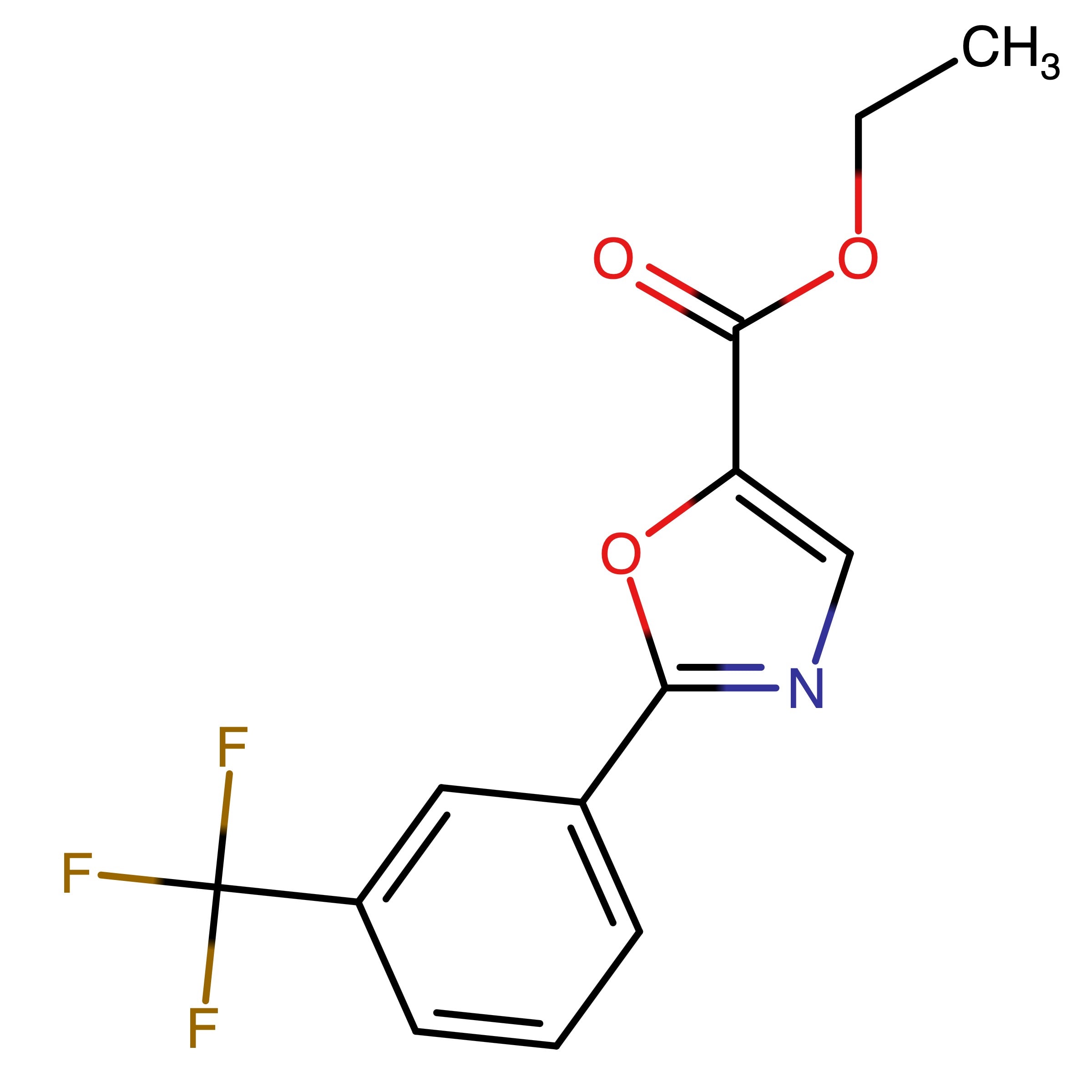 Ethyl 2-(3-(trifluoromethyl)phenyl)oxazole-5-carboxylate