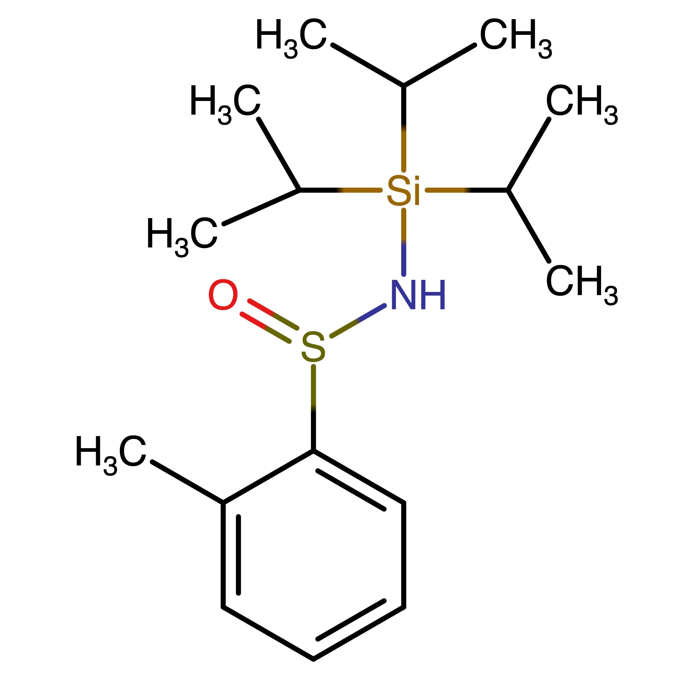 2-Methyl-N-(triisopropylsilyl)benzenesulfinamide