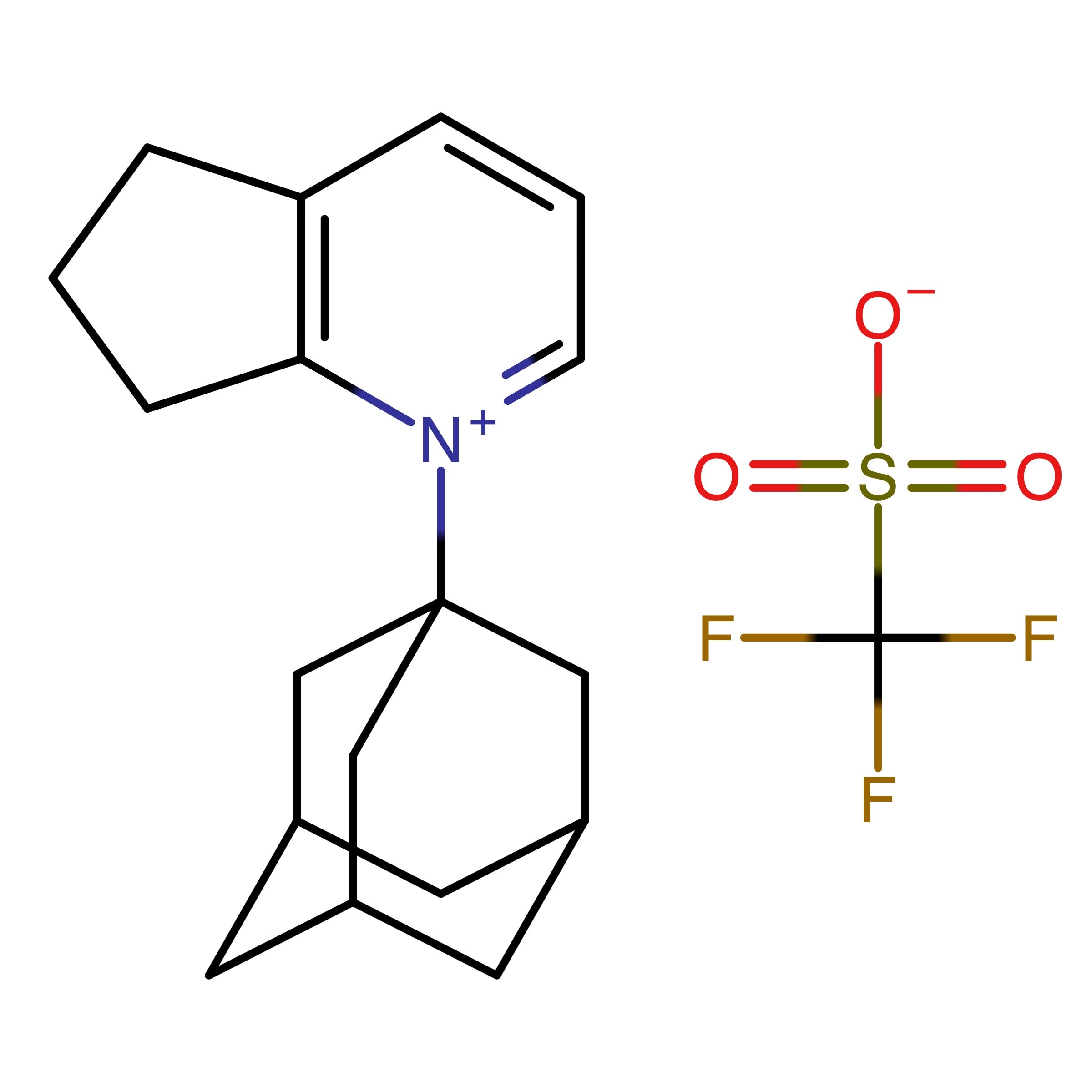 1-Adamantan-1-yl-6,7-dihydro-5H-cyclopenta[b]pyridin-1-ium trifluoromethanesulfonate