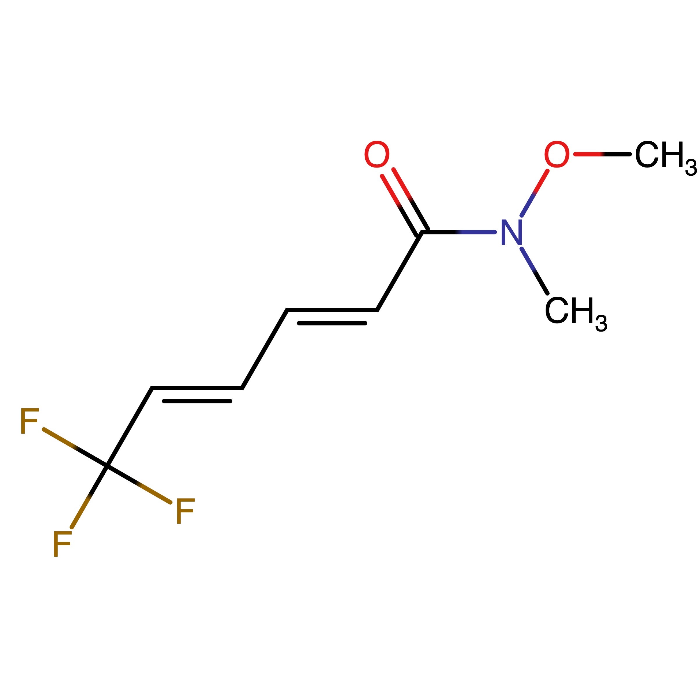 (2E,4E)-6,6,6-Trifluoro-N-methoxy-N-methylhexa-2,4-dienamideÊ