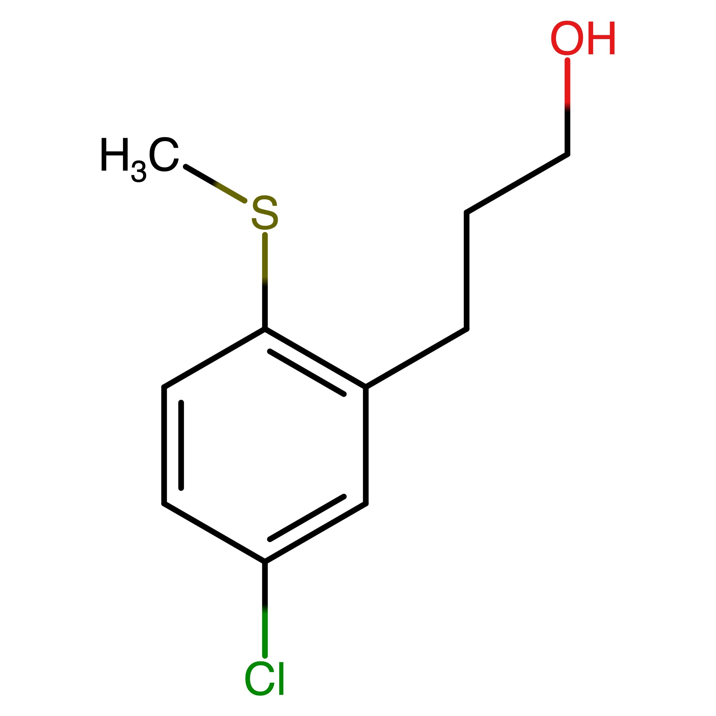3-(5-Chloro-2-methylsulfanylphenyl)propan-1-ol