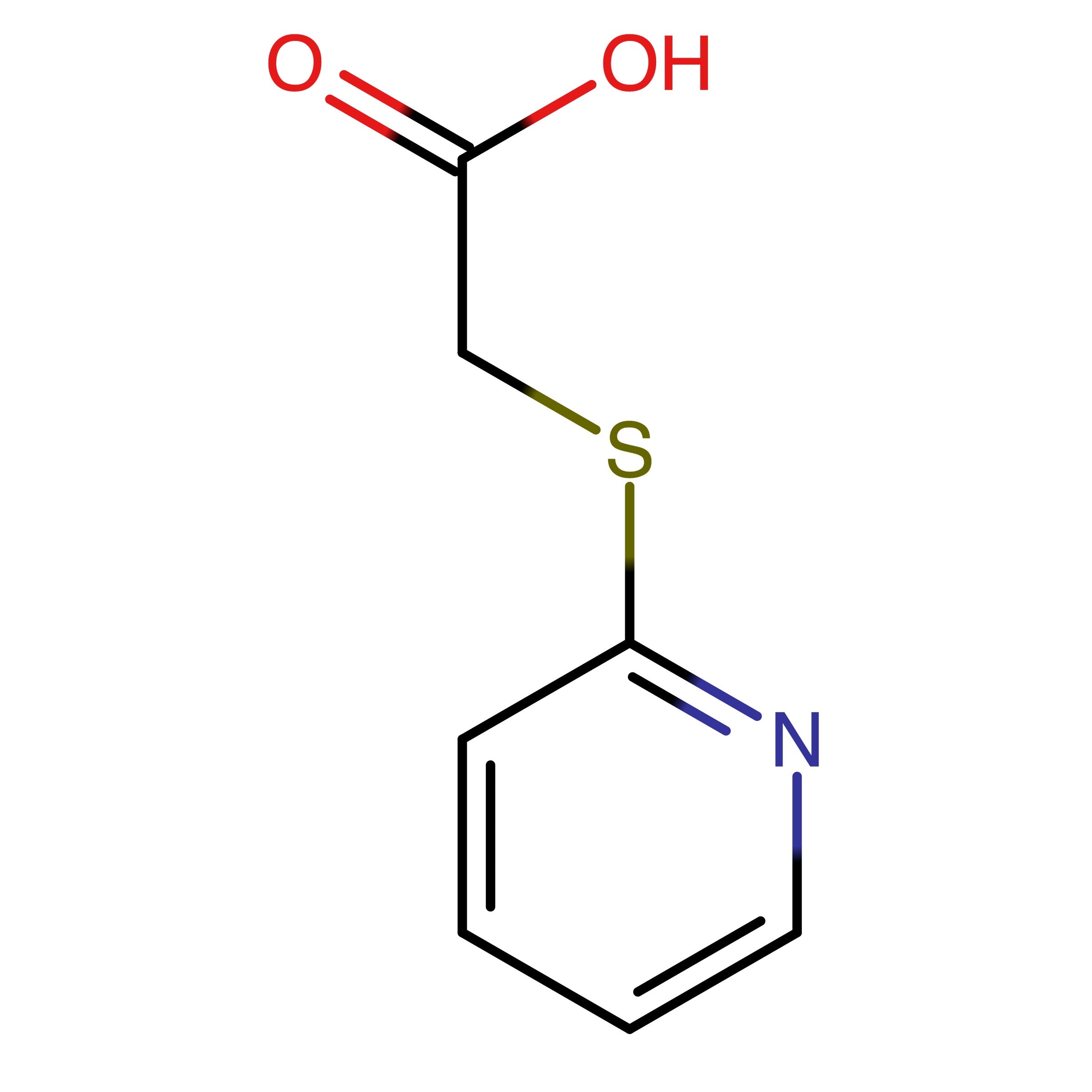 CAS RN 10002-29-6 | 2-(Pyridin-2-ylthio)acetic acid | MFCD00276114