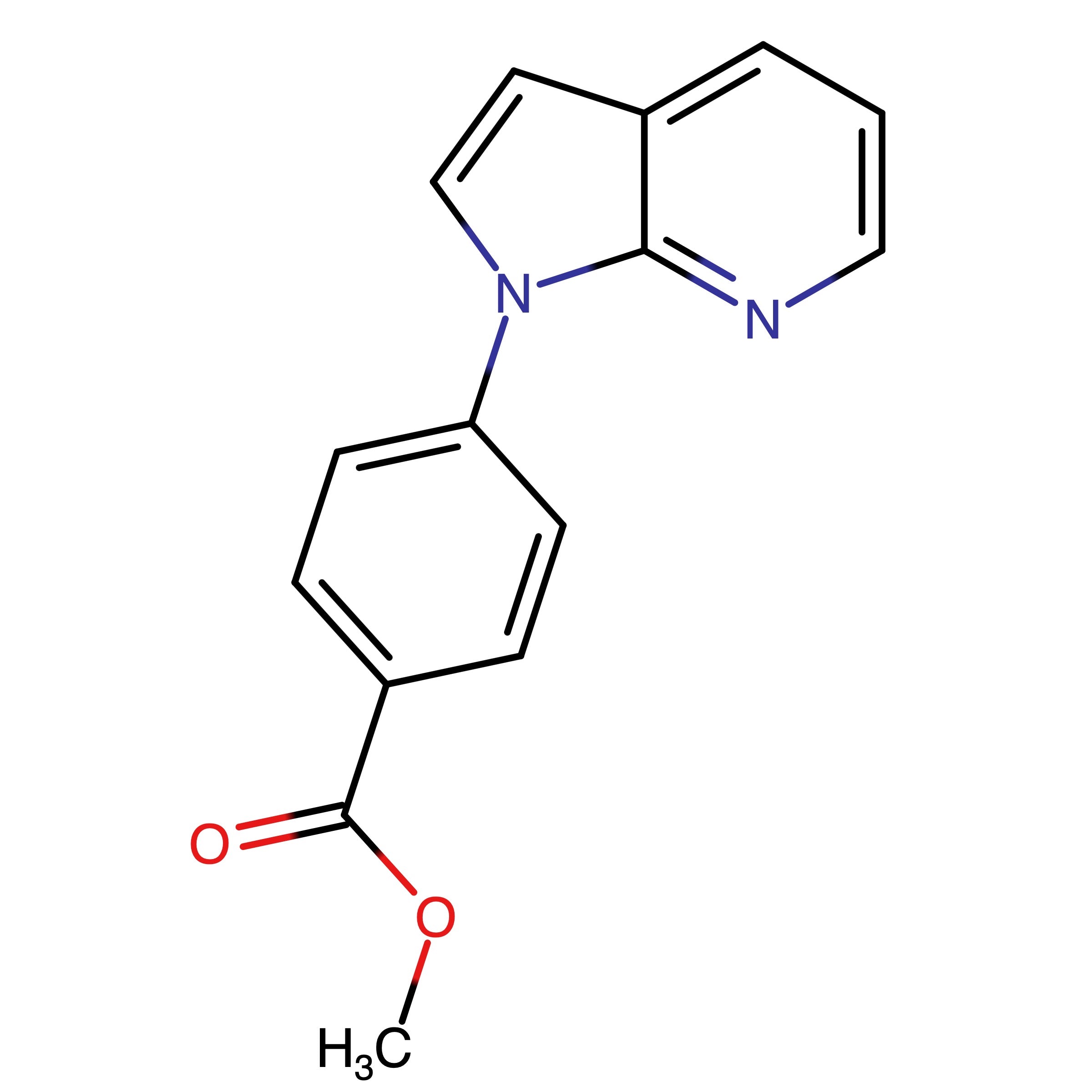 CAS RN 1001014-61-4 | Name: Methyl 4-(1H-pyrrolo[2,3-b]pyridin-1-yl)benzoate