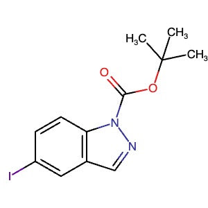 1001907-23-8 | tert-Butyl 5-iodo-1H-indazole-1-carboxylate - Hoffman Fine Chemicals