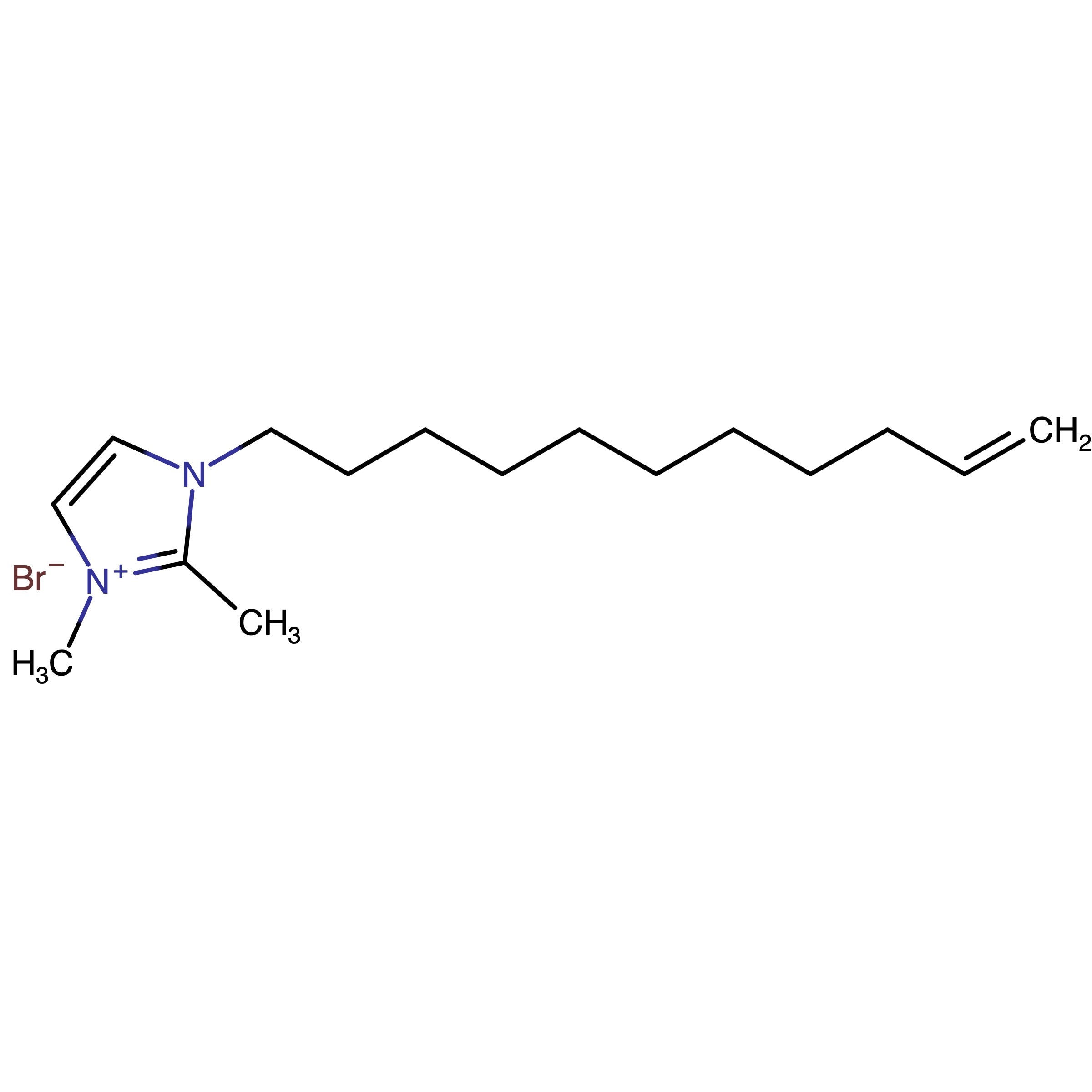 CAS RN 1003019-87-1 | 1-(Undec-10-enyl)-2,3-dimethylimidazolium bromide