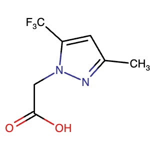 1003320-00-0 | 2-(3-Methyl-5-(trifluoromethyl)-1H-pyrazol-1-yl)acetic acid - Hoffman Fine Chemicals