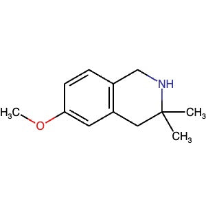 100368-97-6 | 6-Methoxy-3,3-dimethyl-1,2,3, 4-tetrahydroisoquinoline - Hoffman Fine Chemicals