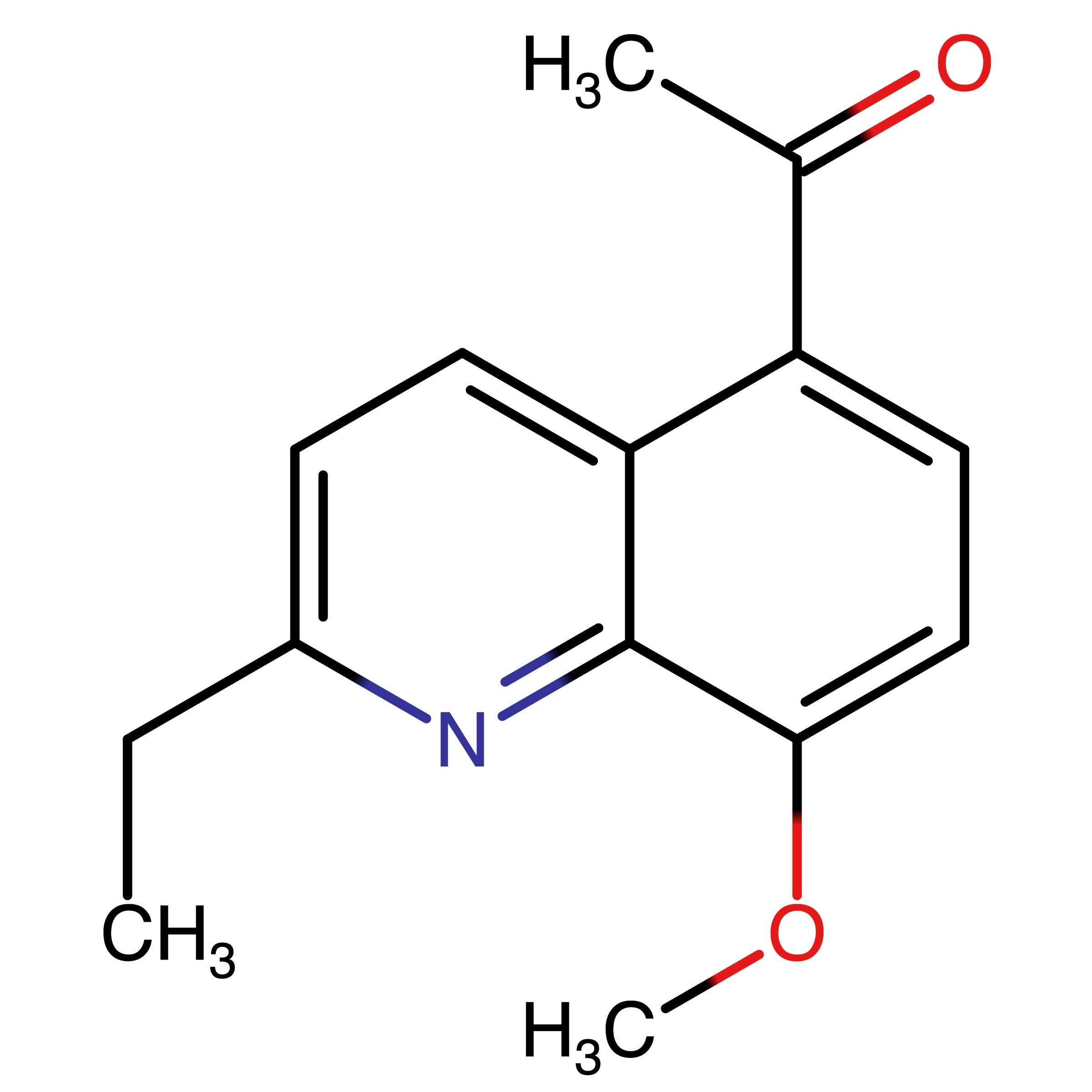 CAS RN 1005475-77-3 | 5-Acetyl-2-ethyl-8-methoxyquinoline