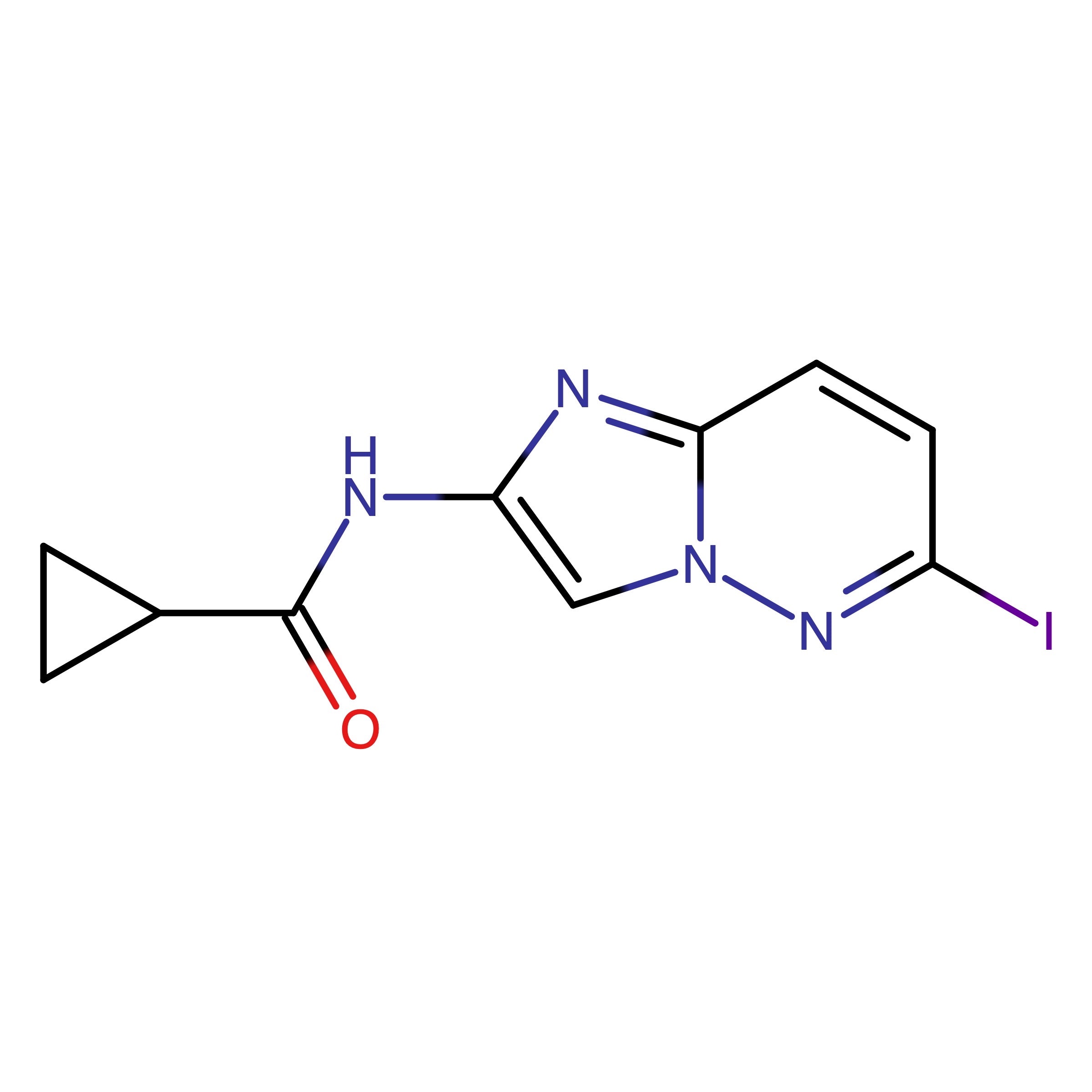 CAS RN 1005787-88-1 | N-(6-Iodoimidazo[1,2-b]pyridazin-2-yl)cyclopropanecarboxamide