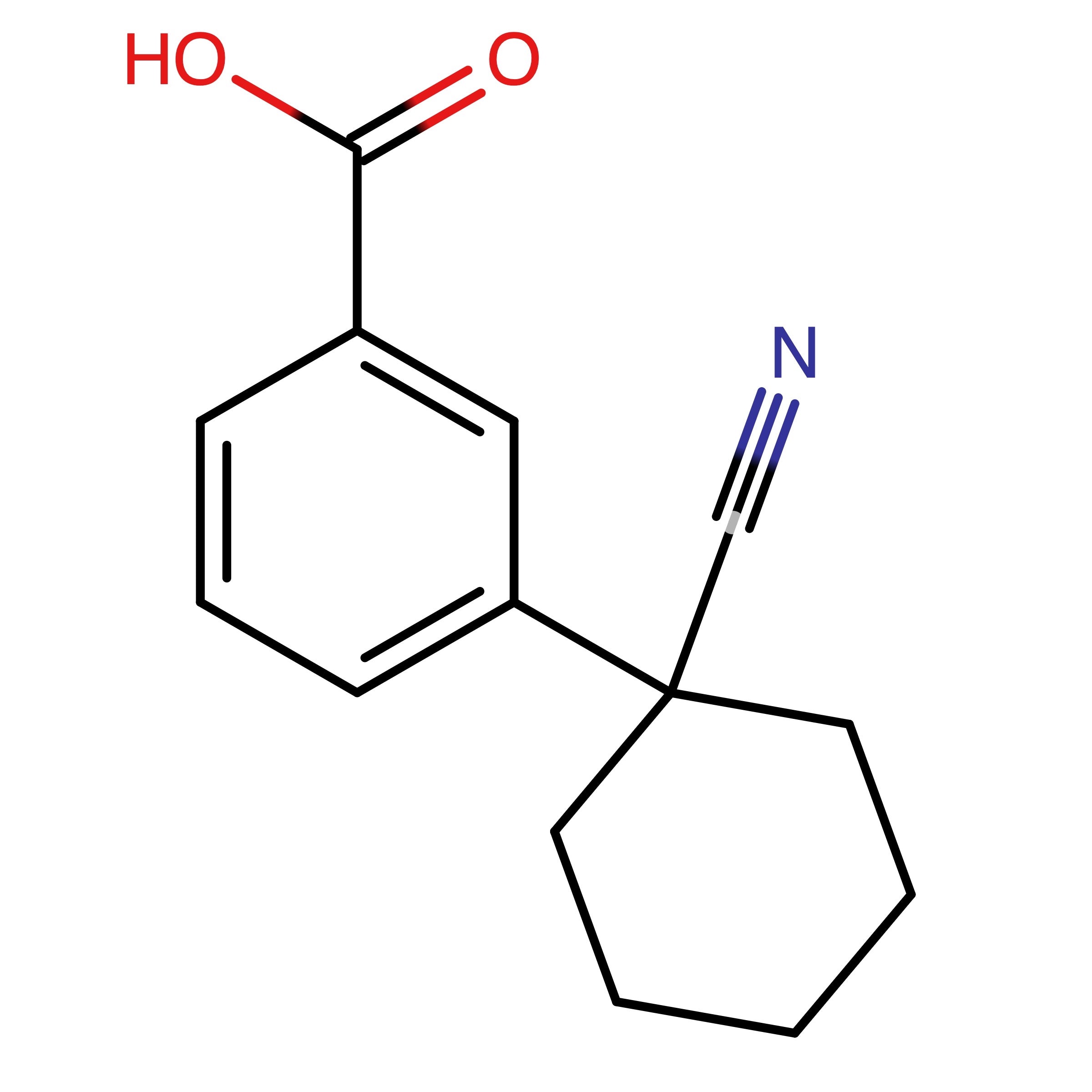 CAS RN 1005788-18-0 | 3-(1-Carbonitrilcyclohexyl)benzoic acid
