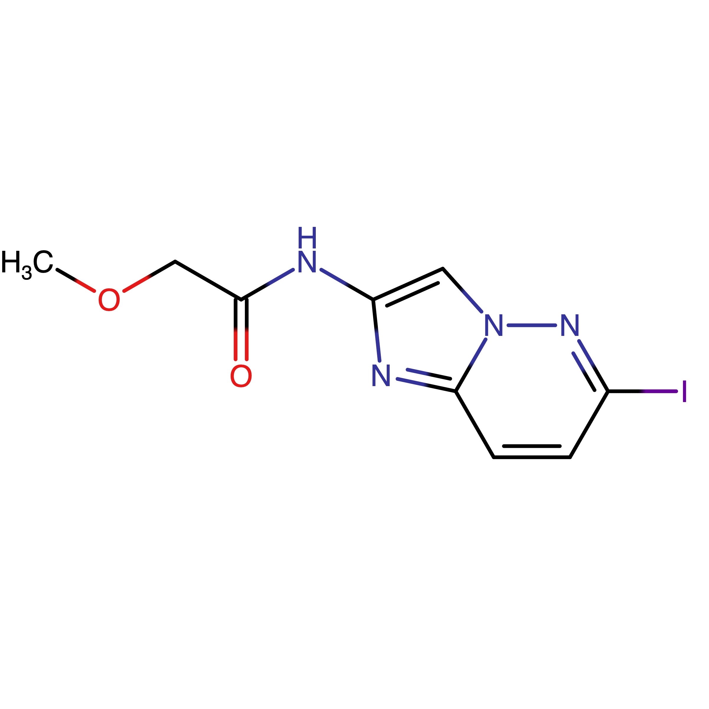 CAS RN 1005788-46-4 | N-(6-Iodoimidazo[1,2-b]pyridazin-2-yl)-2-methoxyacetamide