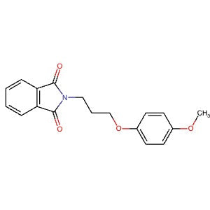 100840-46-8 | 2-(3-(4-Methoxyphenoxy)propyl)isoindoline-1,3-dione - Hoffman Fine Chemicals