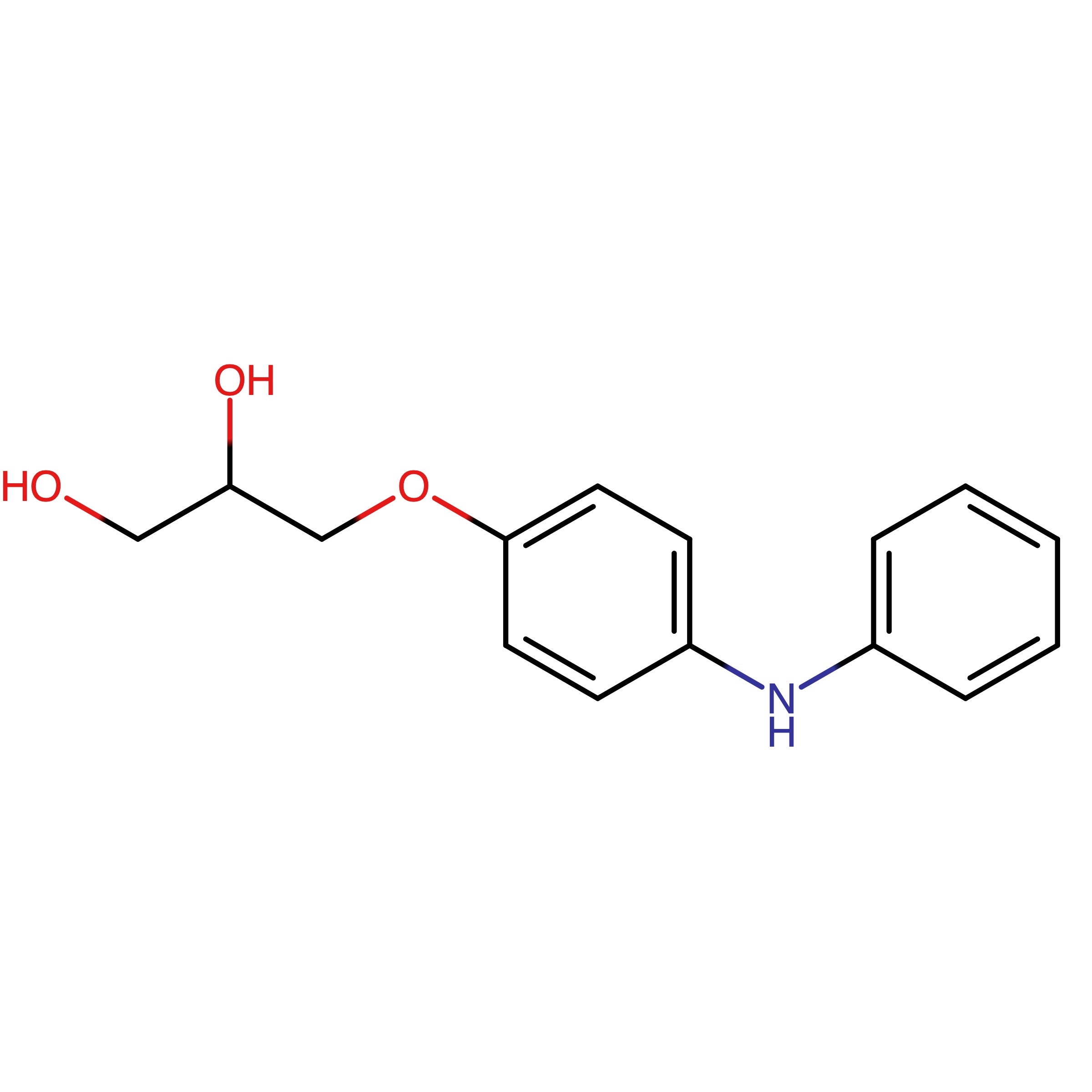 CAS RN 100956-37-4 | 3-(4-(Phenylamino)phenoxy)propane-1,2-diol