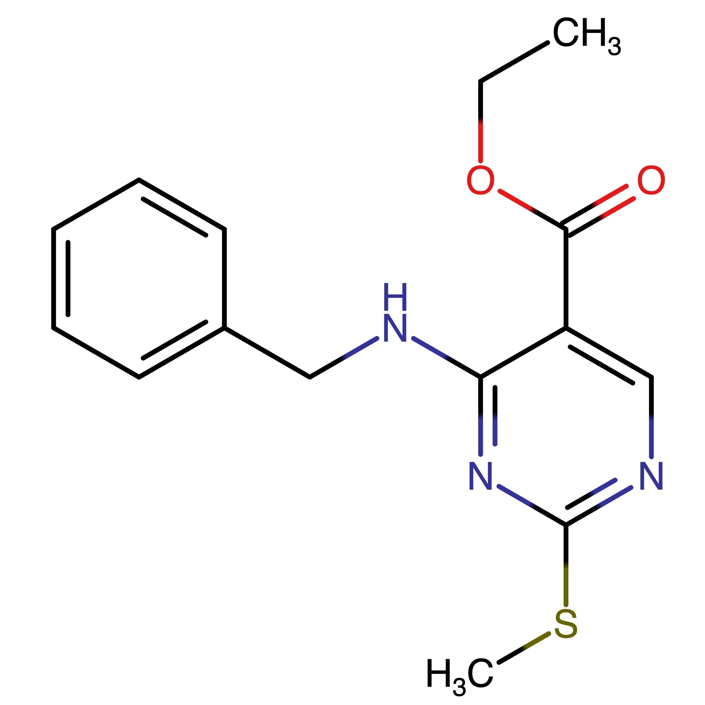CAS RN 100973-67-9 | Ethyl 4-(benzylamino)-2-(methylthio)pyrimidine-5-carboxylate | MFCD00299877