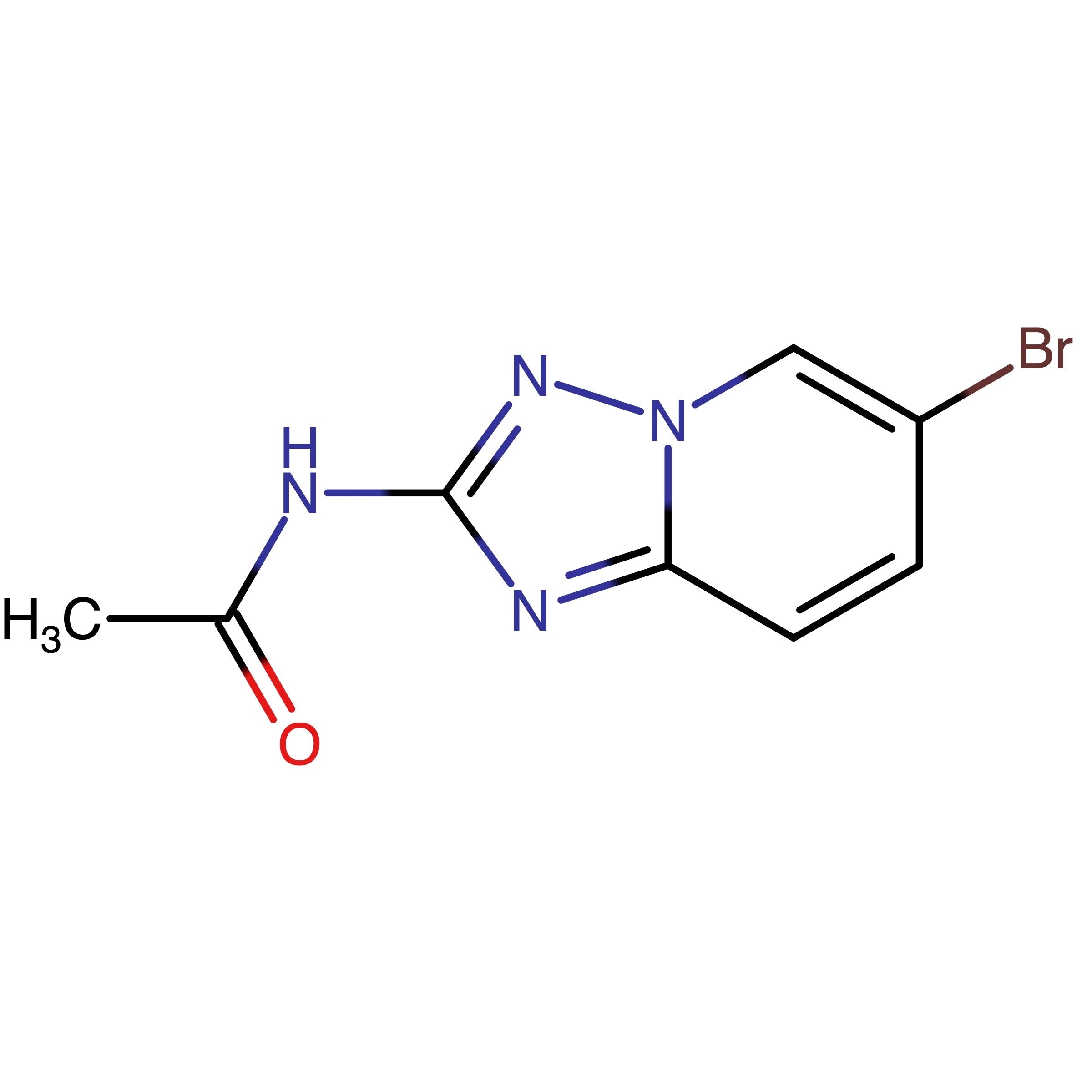 CAS RN 1010120-53-2 | N-(6-Bromo-[1,2,4]triazolo[1,5-a]pyridin-2-yl)acetamide