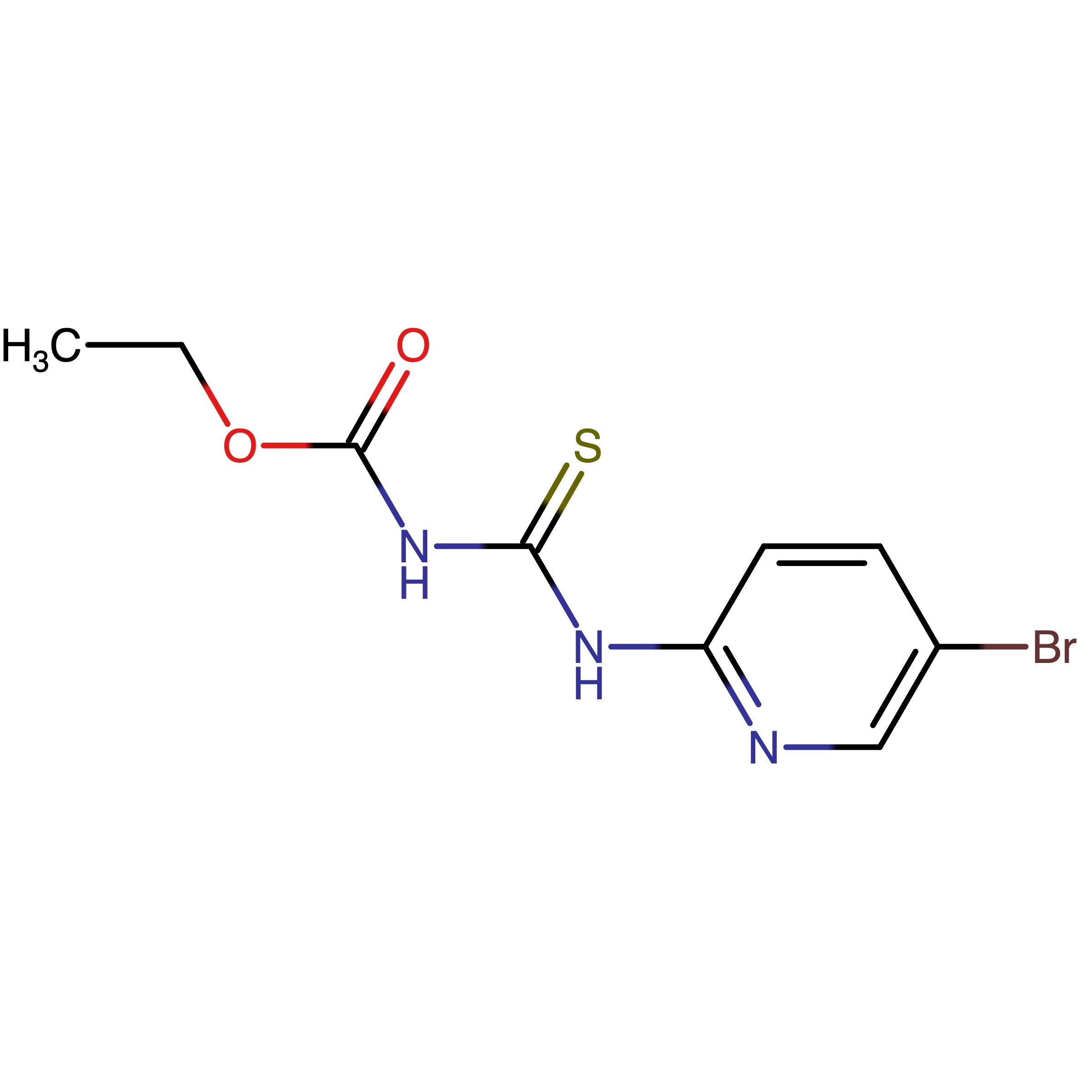 CAS RN 1010120-60-1 | Ethyl [(5-bromopyridin-2-yl)carbamothioyl]carbamate