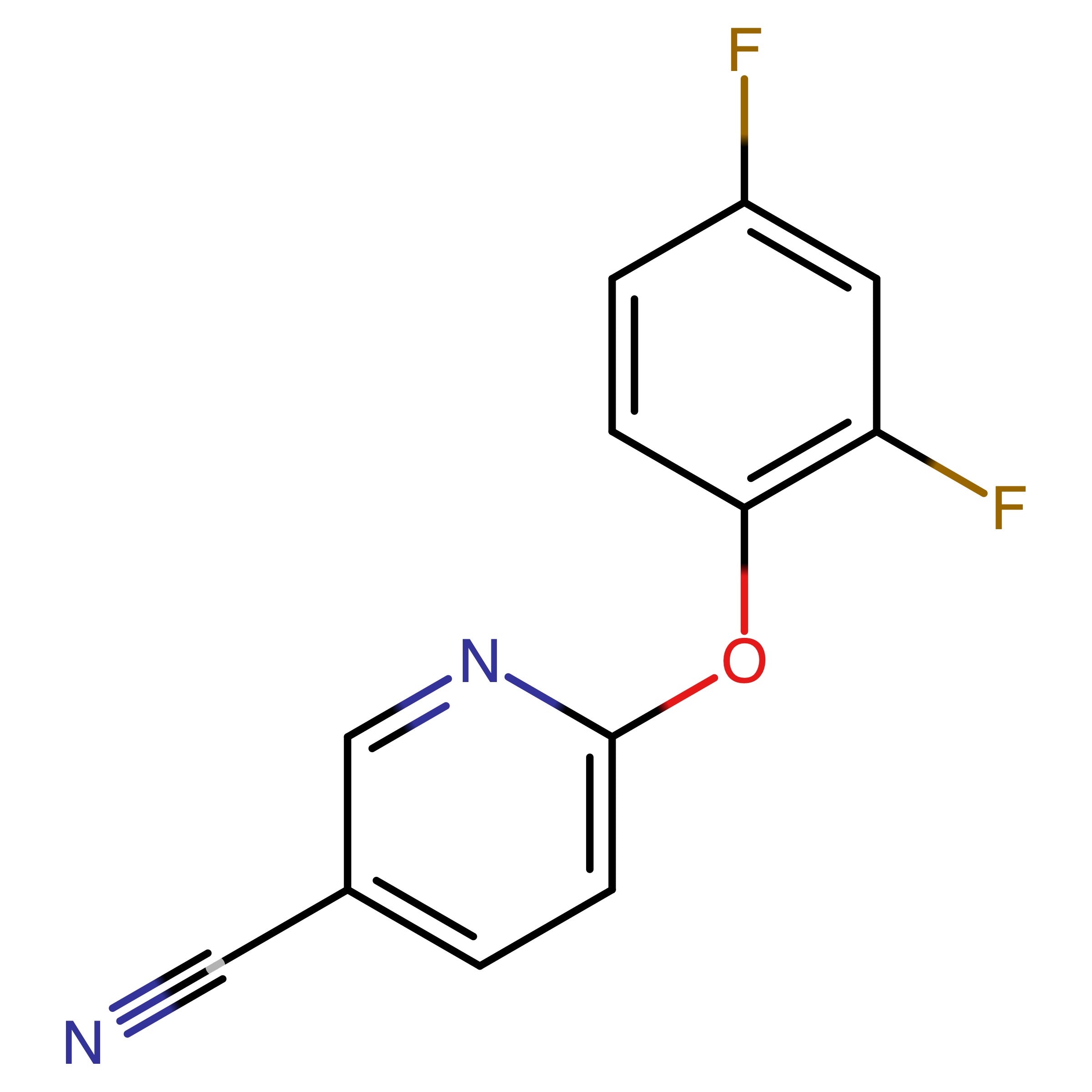 CAS RN 1016719-89-3 | 6-(2,4-Difluorophenoxy)nicotinonitrile