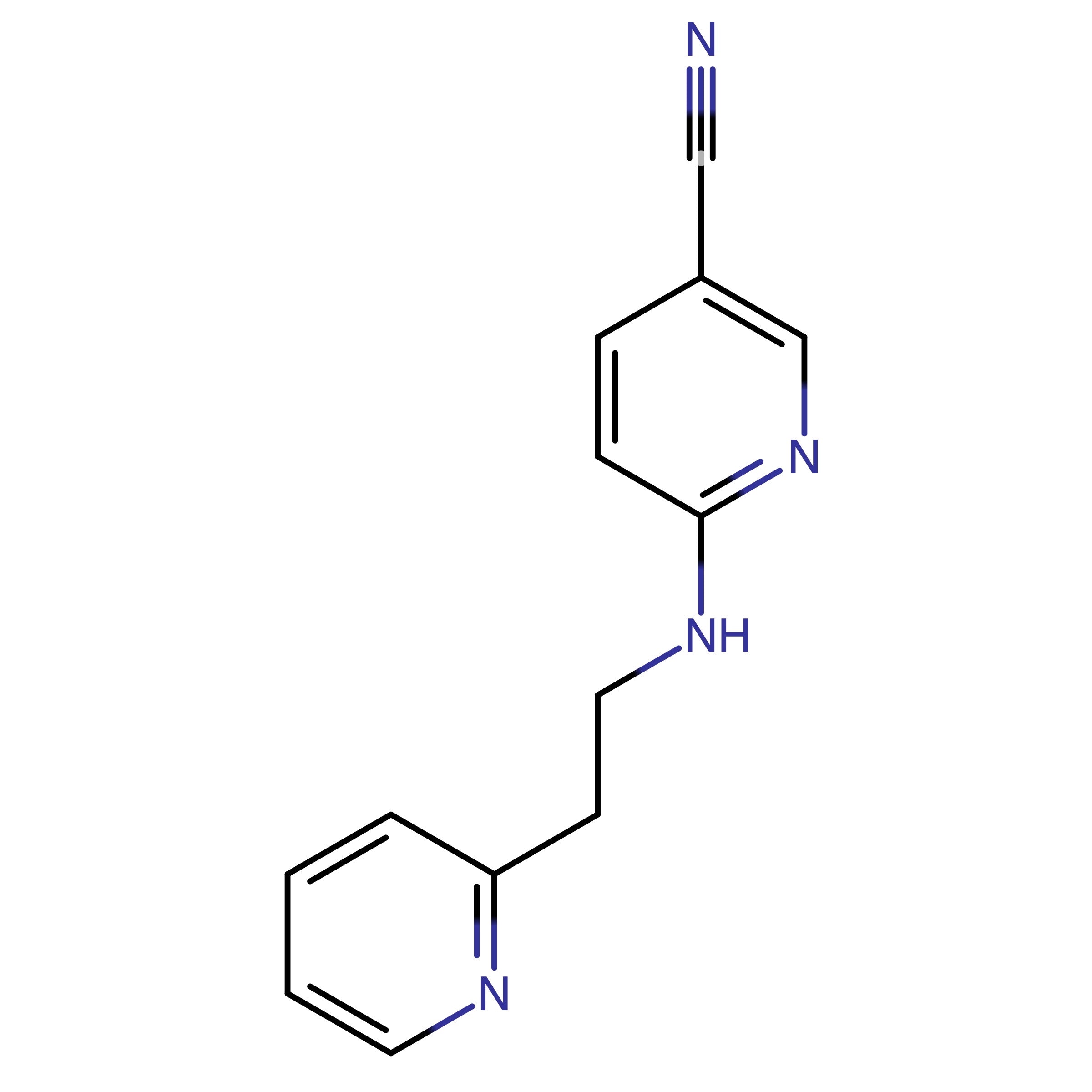 CAS RN 1016767-04-6 | 6-((2-(Pyridin-2-yl)ethyl)amino)nicotinonitrile