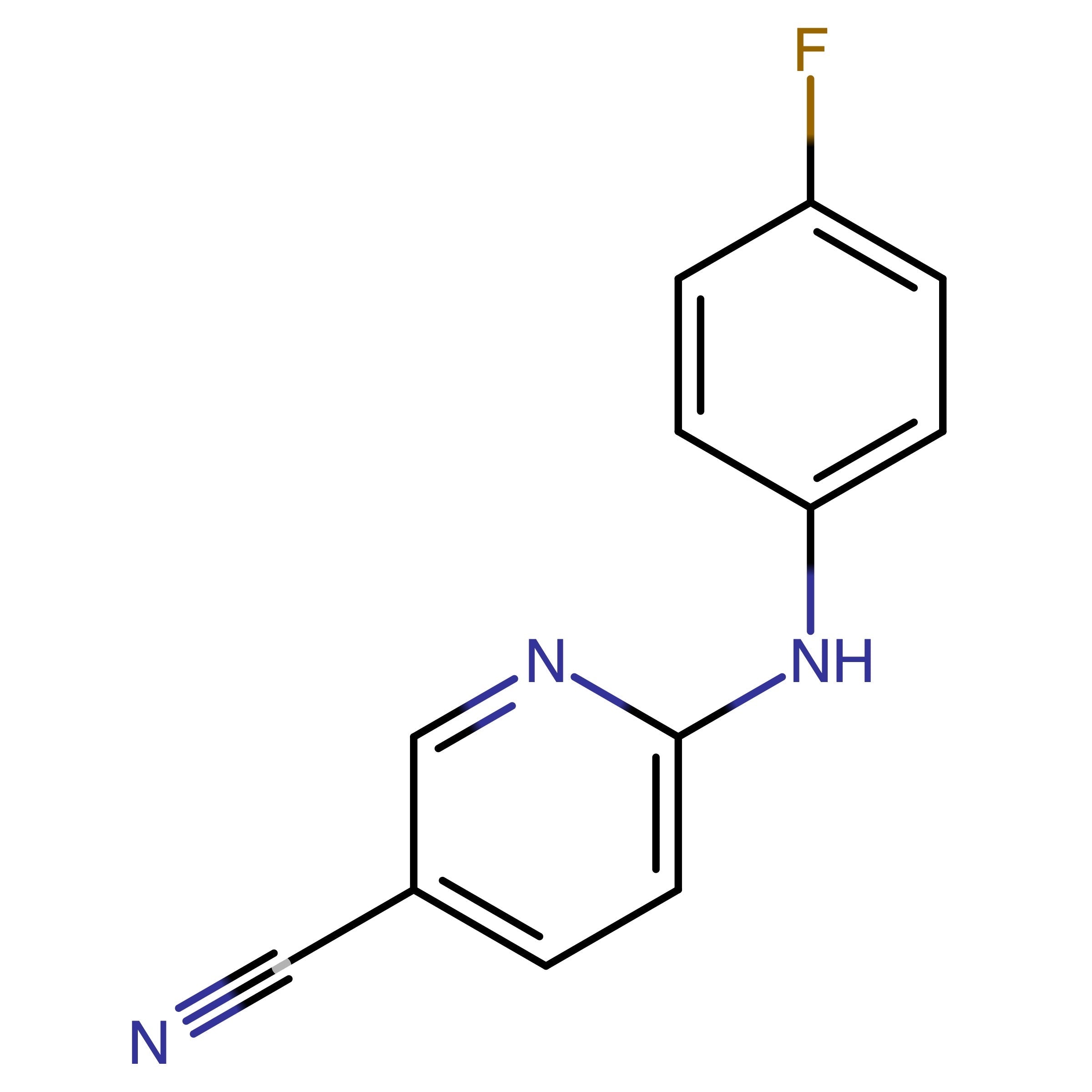 CAS RN 1016809-88-3 | 6-((4-Fluorophenyl)amino)nicotinonitrile