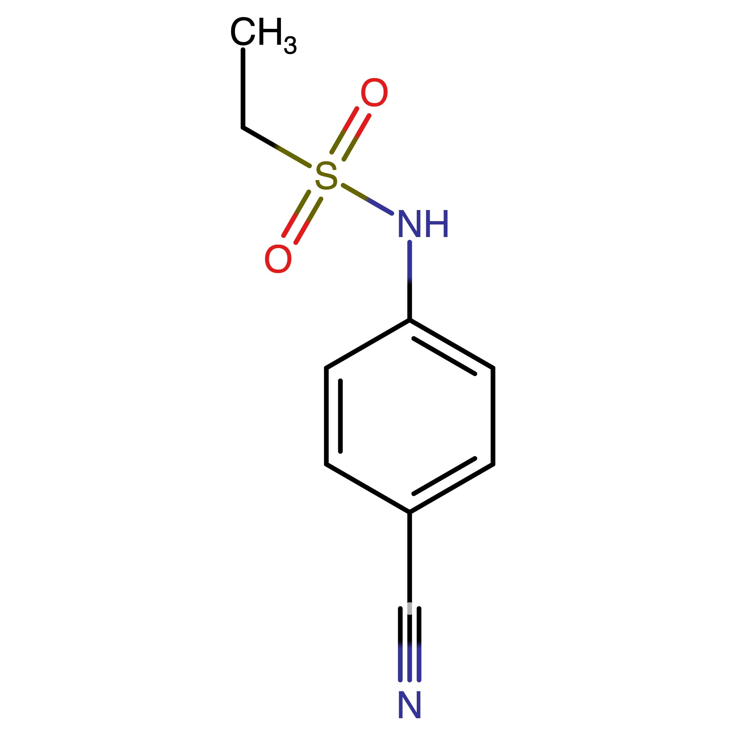CAS RN 1016830-93-5 | N-(4-Carbonitrilphenyl)ethanesulfonamide | MFCD09939863