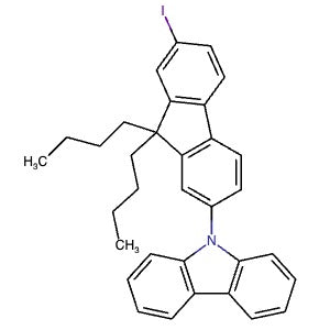 1017610-72-8 | 2-Iodo-7-(9H-carbazol-9-yl)-9,9-dibutylfluorene - Hoffman Fine Chemicals