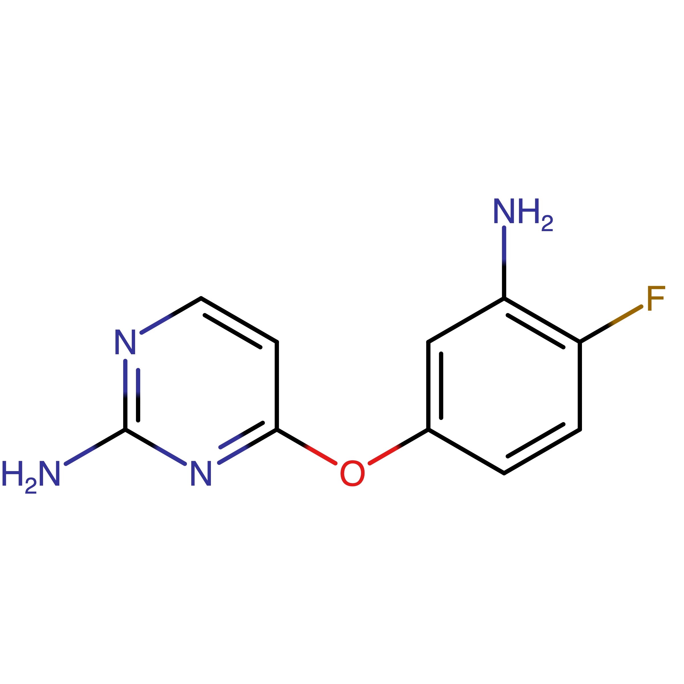CAS RN 1020173-25-4 | 4-(3-Amino-4-fluorophenoxy)pyrimidin-2-amine