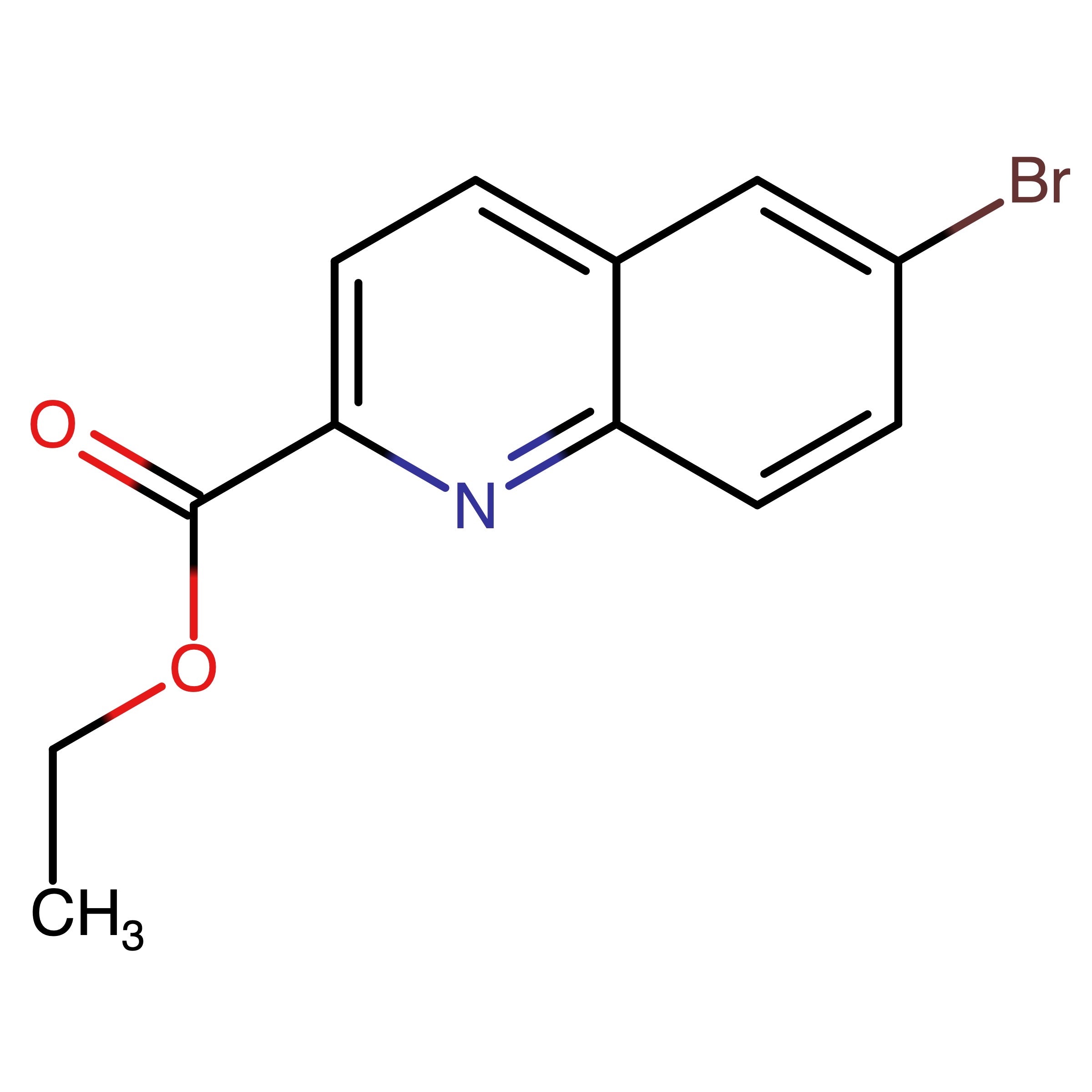 CAS RN 1020572-61-5 | Ethyl 6-bromoquinoline-2-carboxylate | MFCD11976155