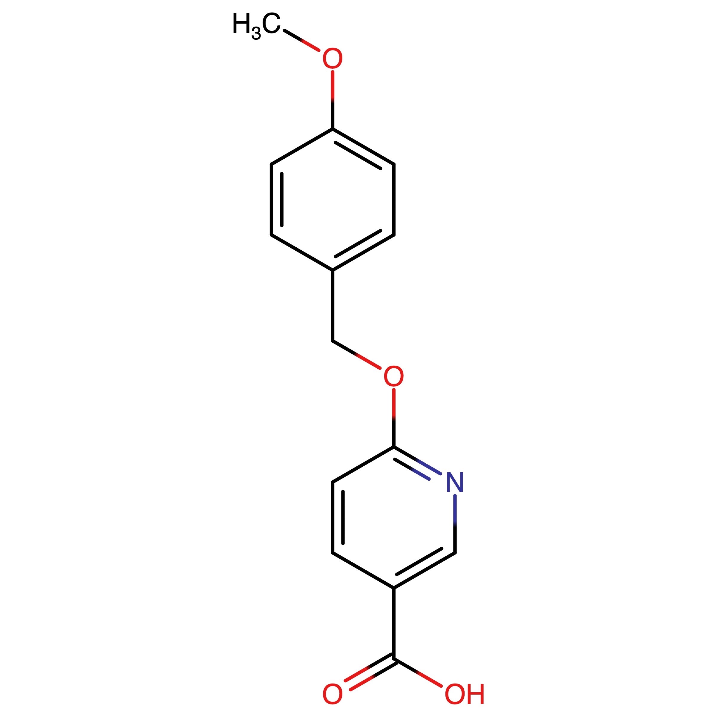 CAS RN 1020987-23-8 | 6-[(4-Methoxyphenyl)methoxy]pyridin-3-carboxylic acid