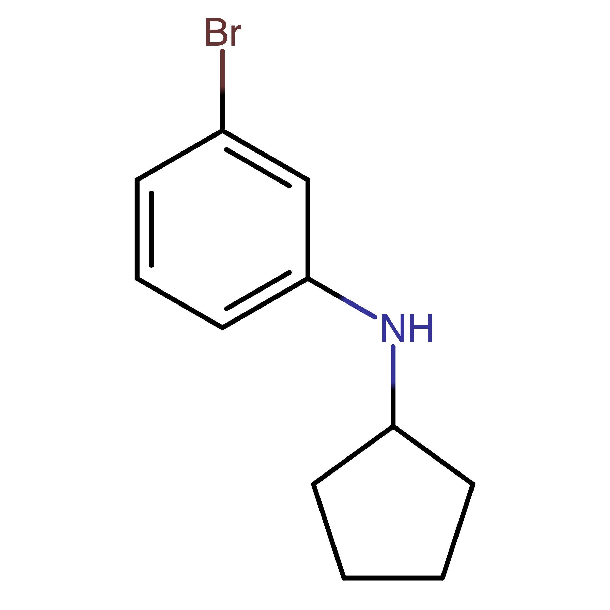 CAS RN 1020995-53-2 | 3-Bromo-N-cyclopentylaniline | MFCD11144954