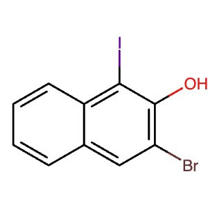 102154-09-6 | 3-Bromo-1-iodonaphthalen-2-ol - Hoffman Fine Chemicals