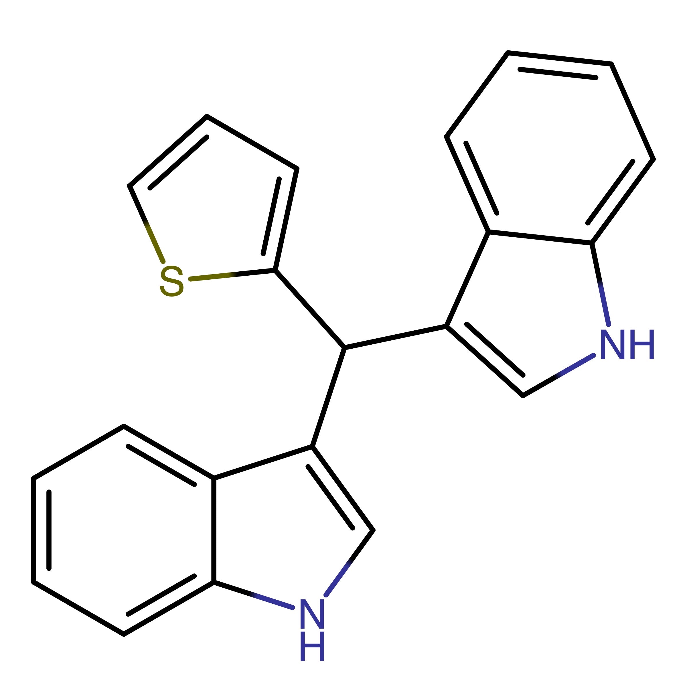 CAS RN 102241-69-0 | 3-[1H-indol-3-yl(thiophen-2-yl)methyl]-1H-indole | MFCD03723266