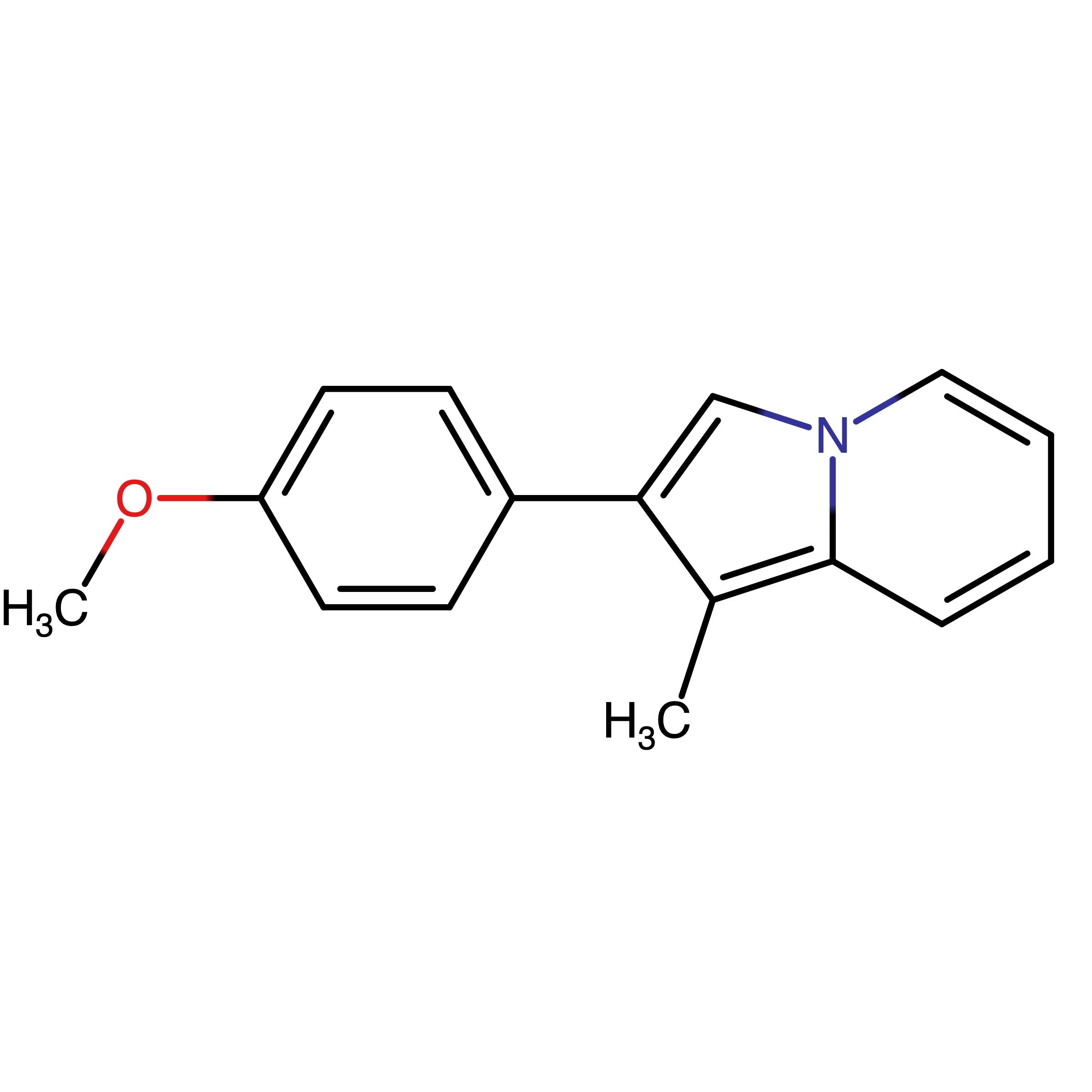 CAS RN 1025-29-2 | 2-(4-Methoxy-phenyl)-3-methyl-indolizin