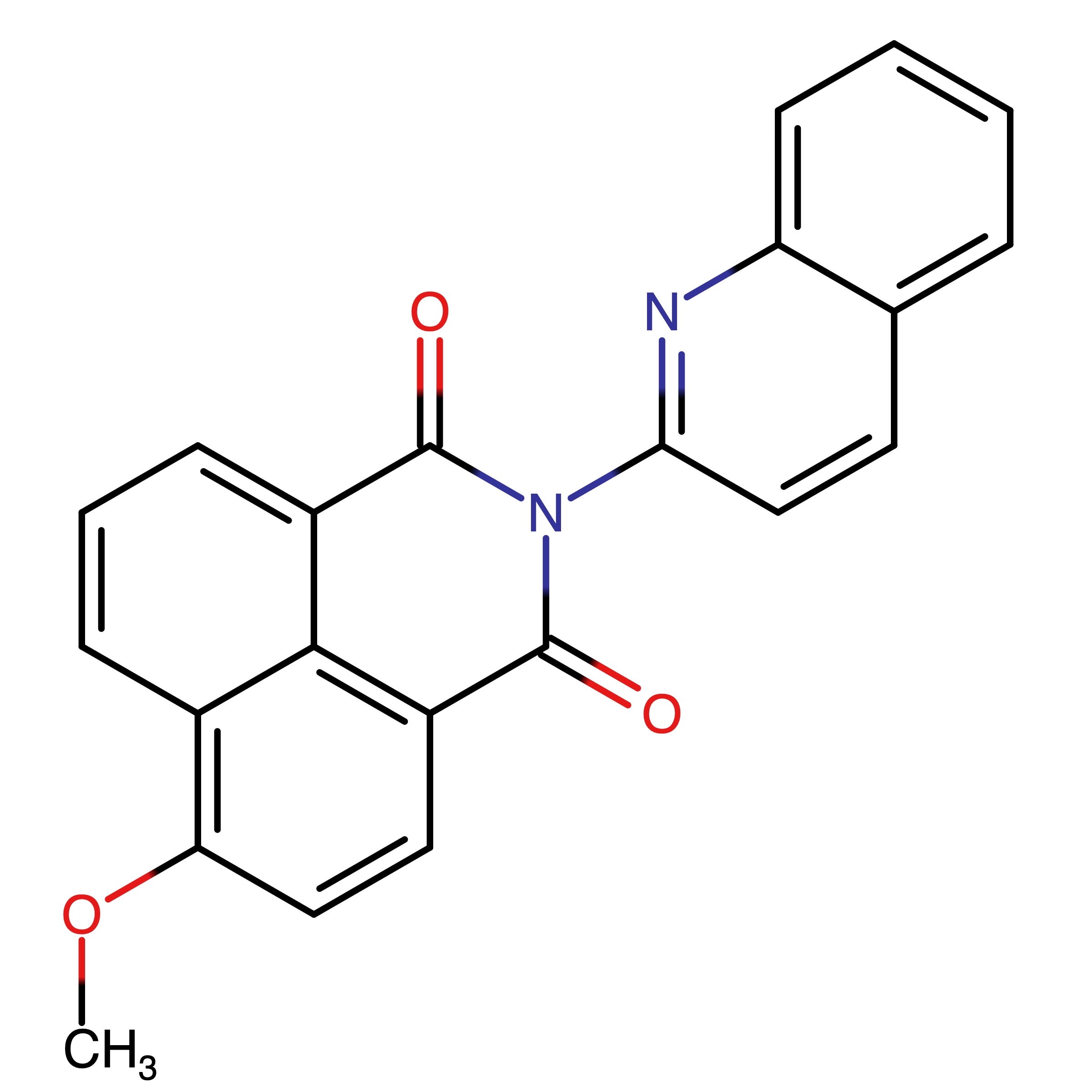 CAS RN 1026600-90-7 | 6-Methoxy-2-quinolin-2-ylbenzo[de]isoquinoline-1,3-dione