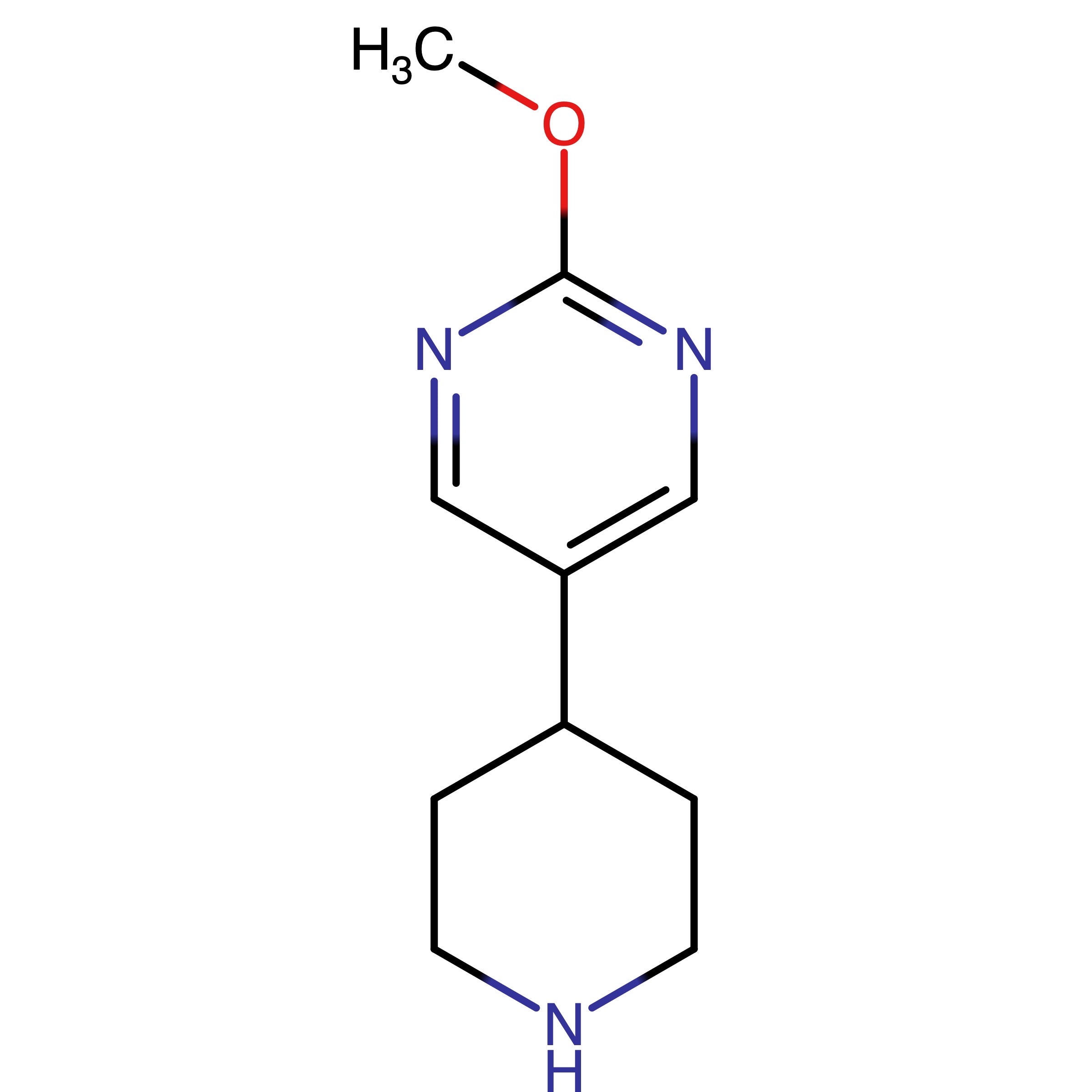 CAS RN 1027775-69-4 | 2-Methoxy-5-(piperidin-4-yl)pyrimidine | MFCD20688239
