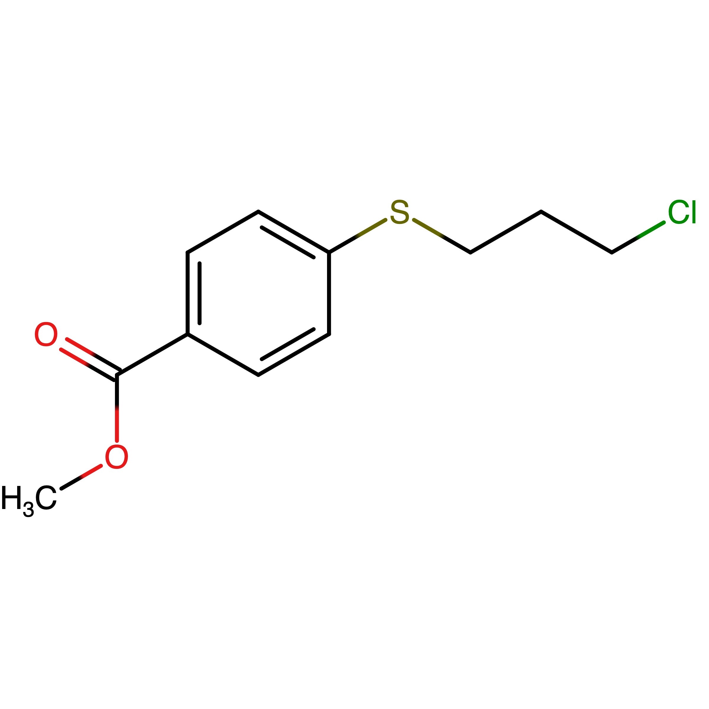 CAS RN 103076-46-6 | Name: Methyl 4_(3_chloropropylsulfanyl)benzoate