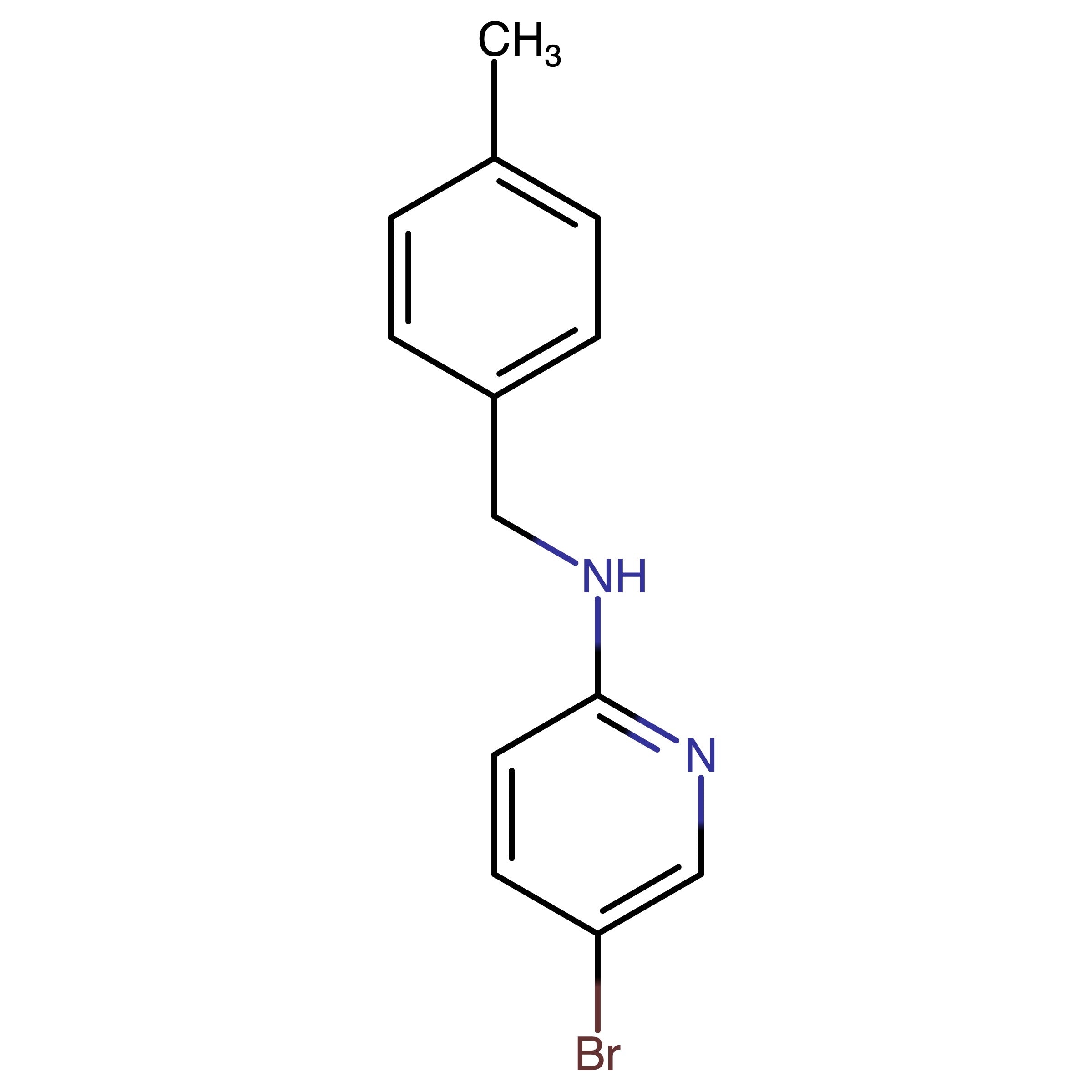 CAS RN 1036578-43-4 | 5-Bromo-N-(4-methylbenzyl) pyridin-2-amine
