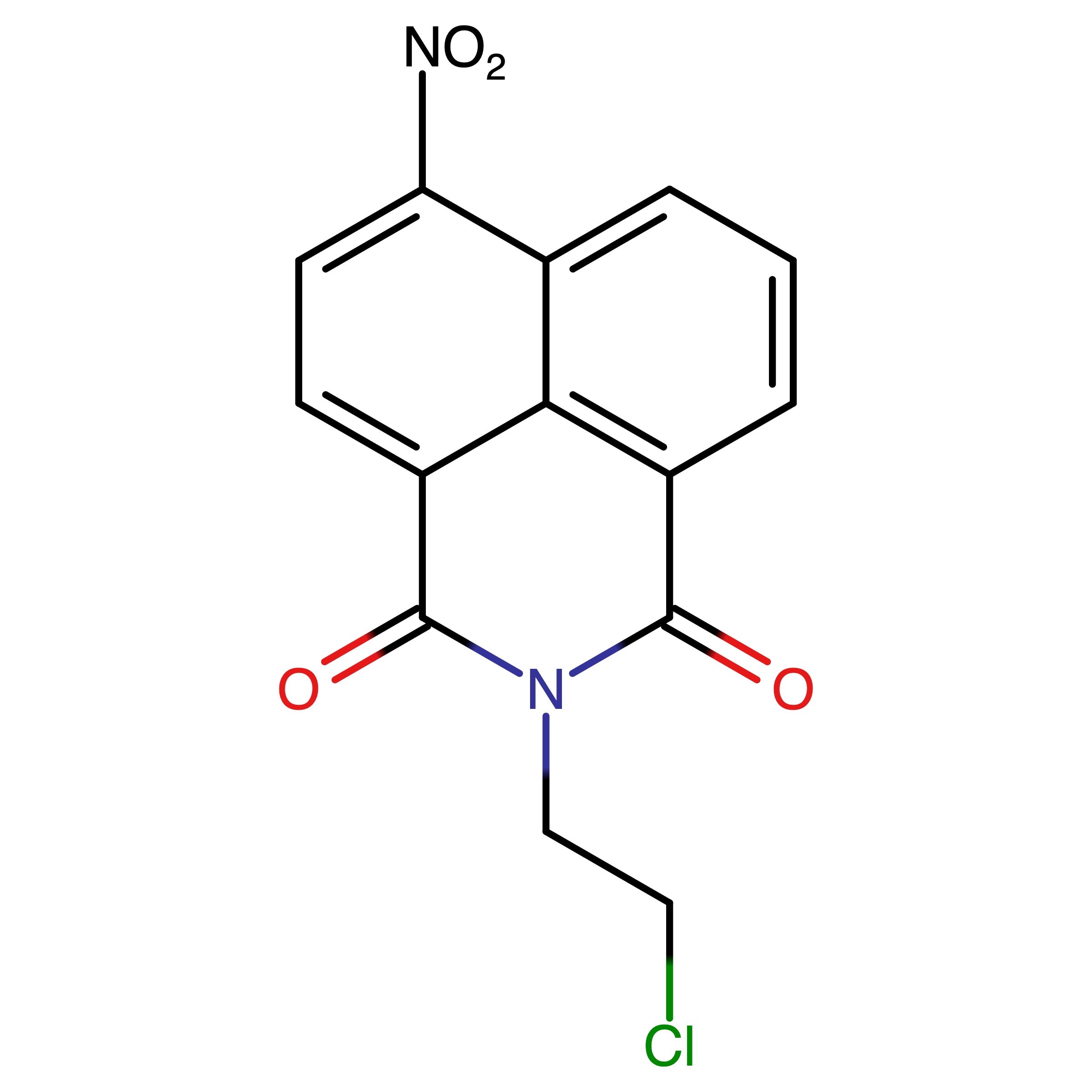 CAS RN 1038864-12-8 | 6-Nitro-2-(2-chloroethyl)-1H-benz[de]isoquinoline-1,3-dione