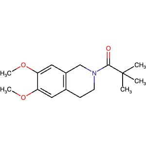 104299-14-1 | 1-(6,7-Dimethoxy-3,4-dihydroisoquinolin-2(1H)-yl)-2,2-dimethylpropan-1-one - Hoffman Fine Chemicals