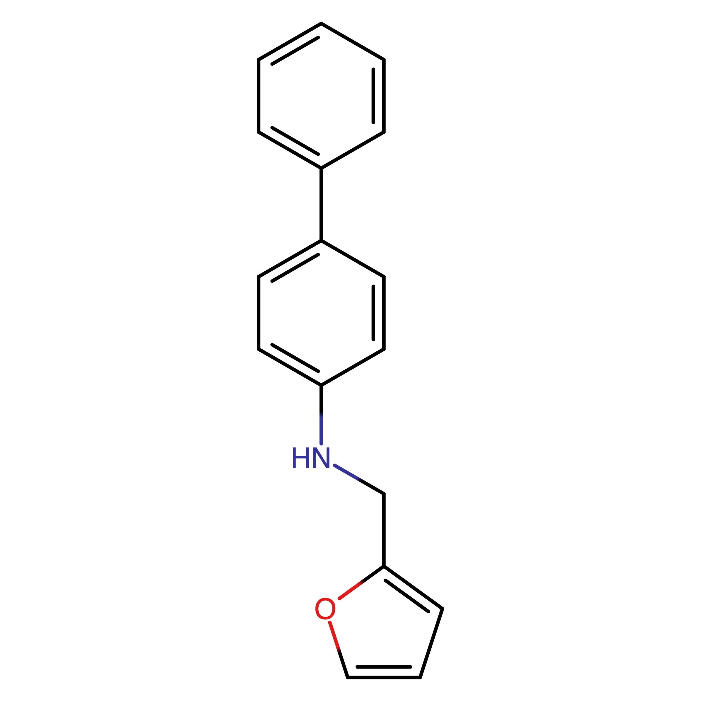 CAS RN 1046970-34-6 | N-(Furan-2-ylmethyl)-[1,1'-biphenyl]-4-amine