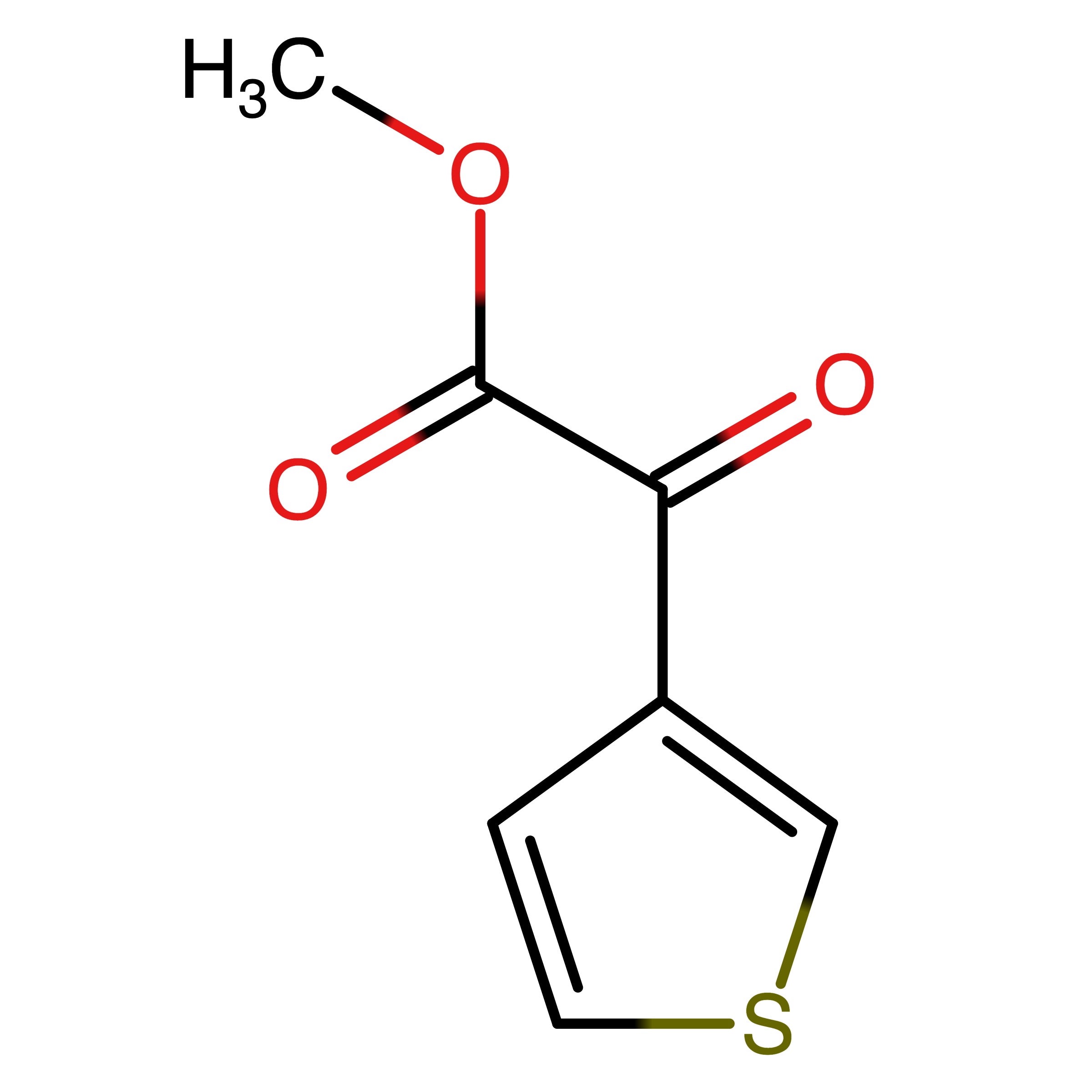 CAS RN 104749-67-9 | Methyl 2-oxo-2-(thiophen-3-yl)acetate | MFCD24691857
