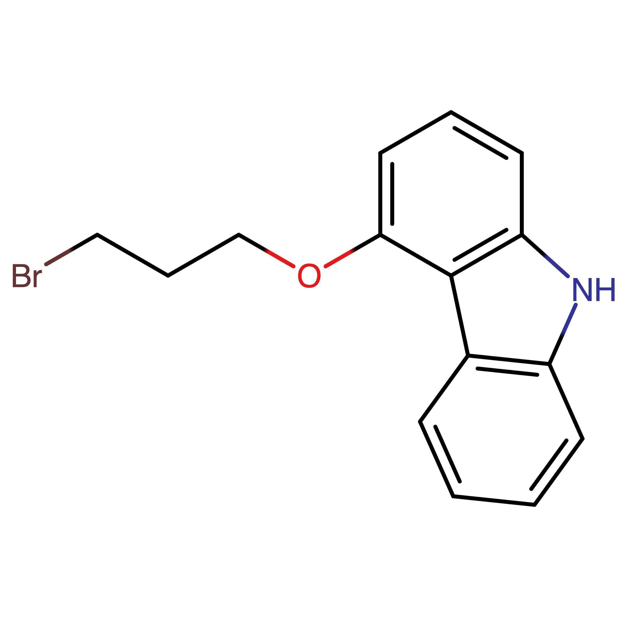CAS RN 1047632-41-6 | 4-(3-Bromopropoxy)-9H-carbazole 