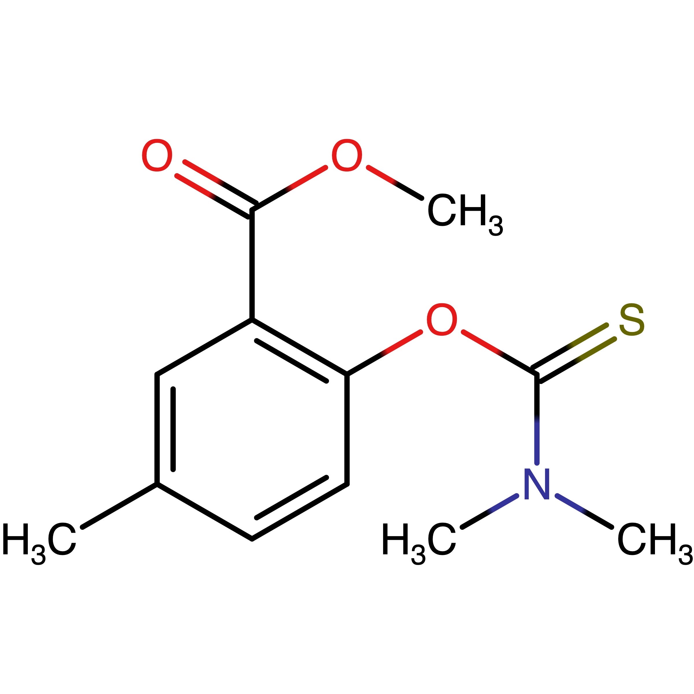 CAS RN 104795-77-9 | Methyl 2-(dimethylcarbamothioyloxy)-5-methylbenzoate