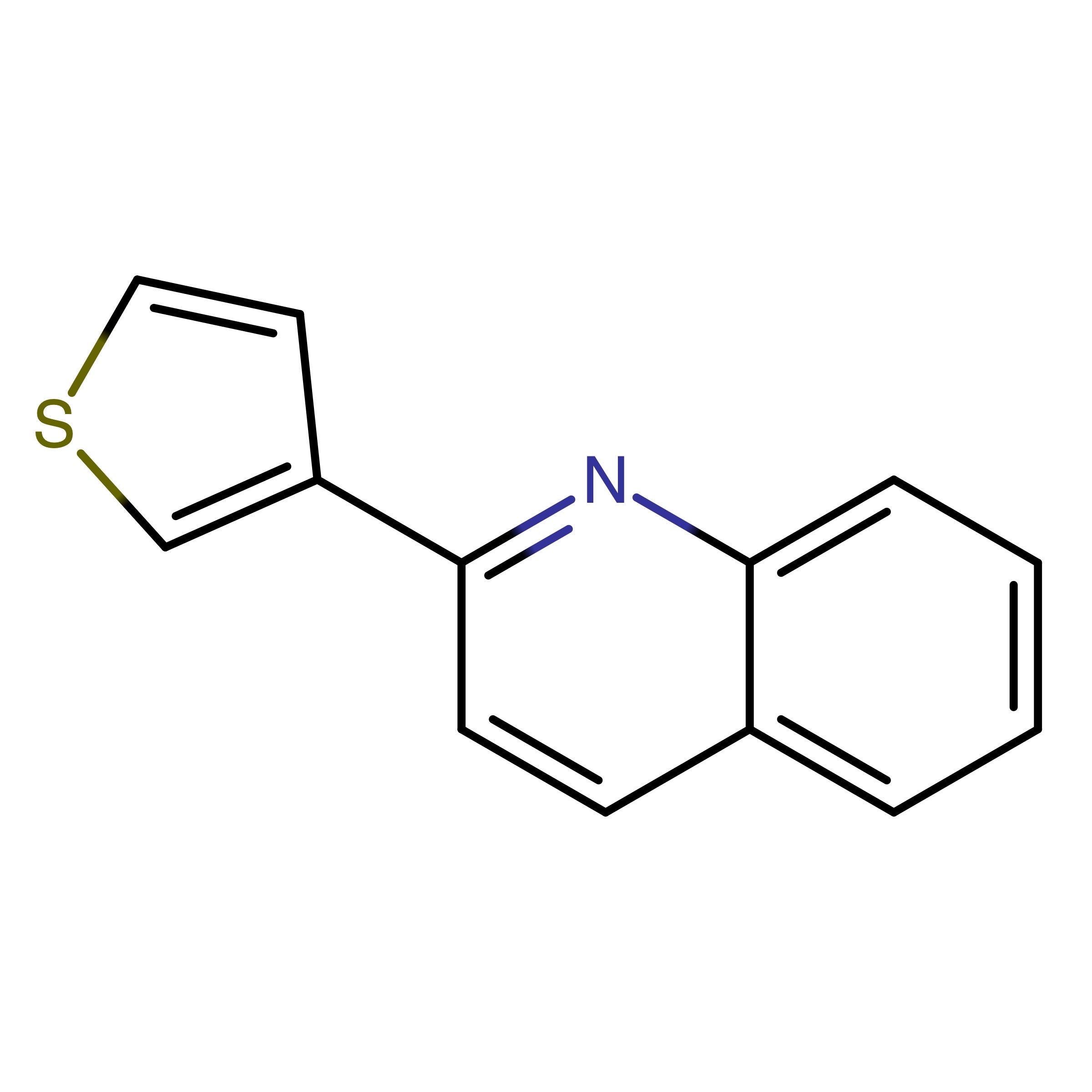CAS RN 104967-53-5 | 2-(Thiophen-3-yl)quinoline | MFCD05975029