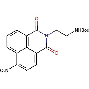 1051373-03-5 | tert-Butyl (2-(6-nitro-1,3-dioxo-1H-benzo[de]isoquinolin-2(3H)-yl)ethyl)carbamate - Hoffman Fine Chemicals